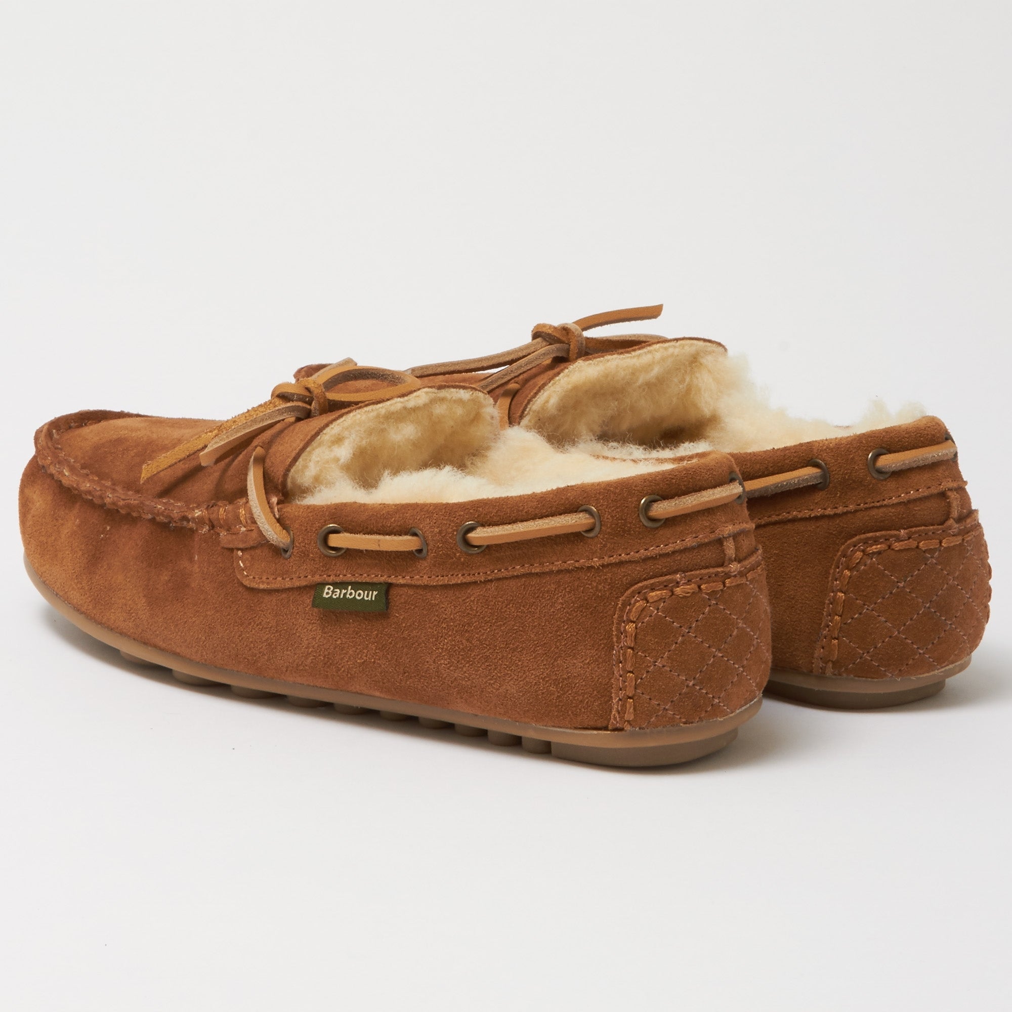 Barbour Camel Halom Slippers