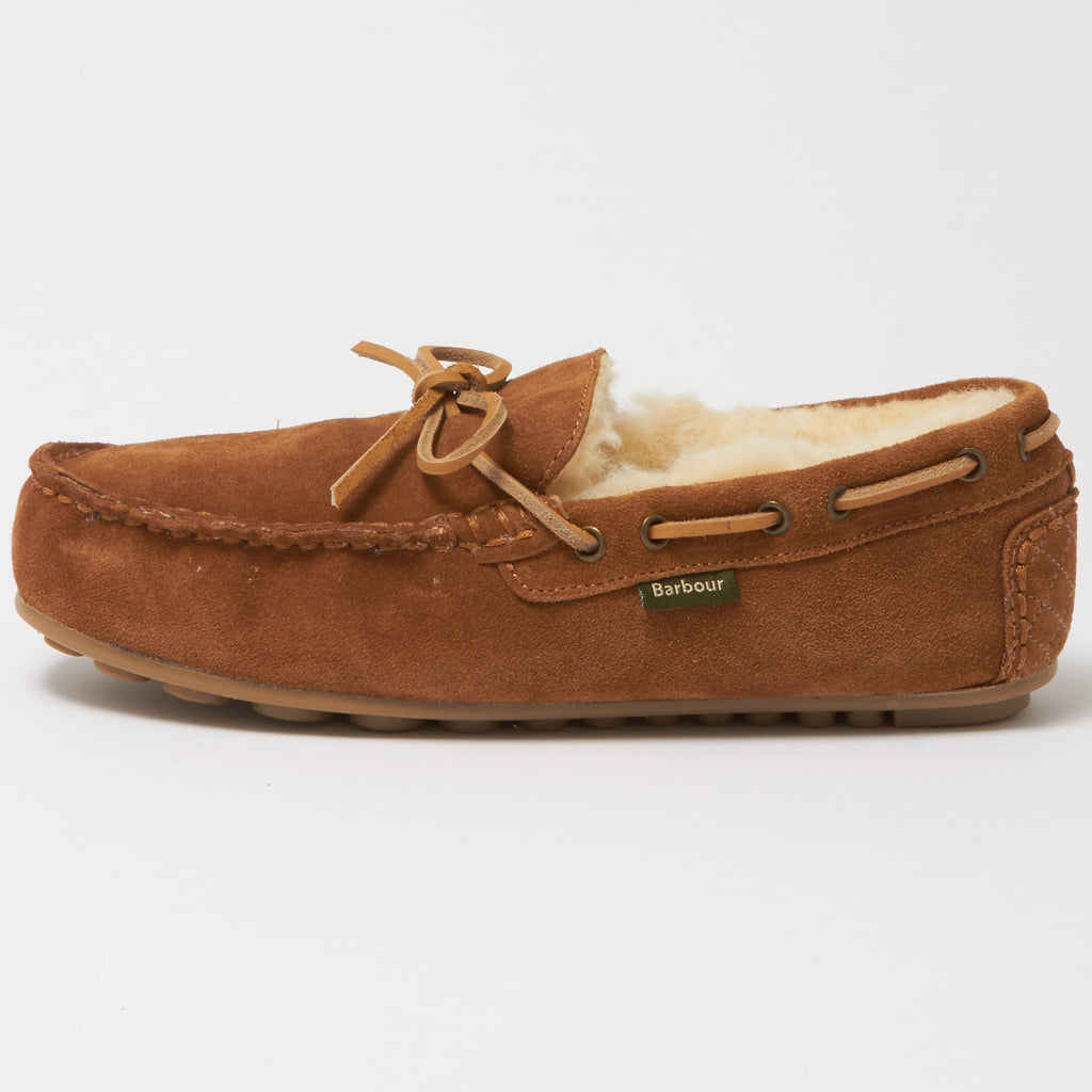 Barbour Camel Halom Slippers