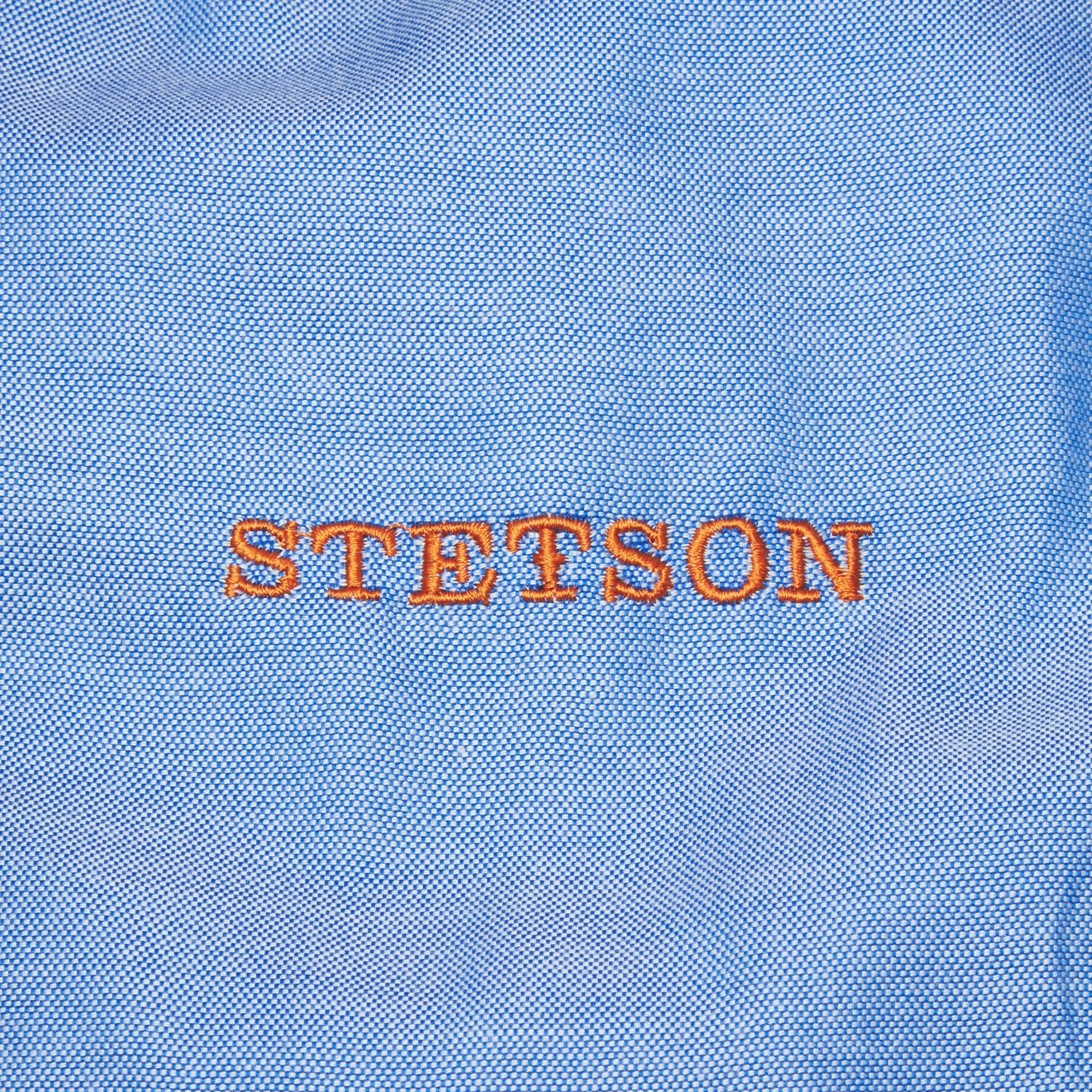 Brooklin Linen Flat Cap- Blue