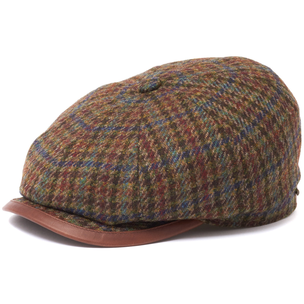 Stetson Hats Beaumont Newsboy Cap- Multi