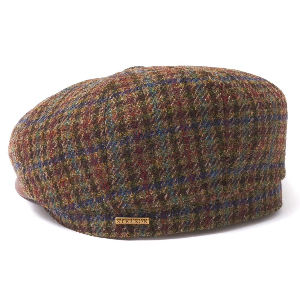 Stetson Hats Beaumont Newsboy Cap- Multi