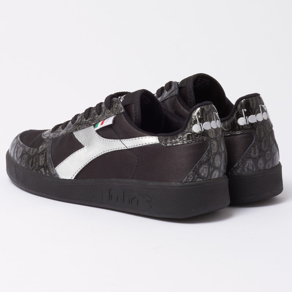 Black Borg Elite Satin Trainers