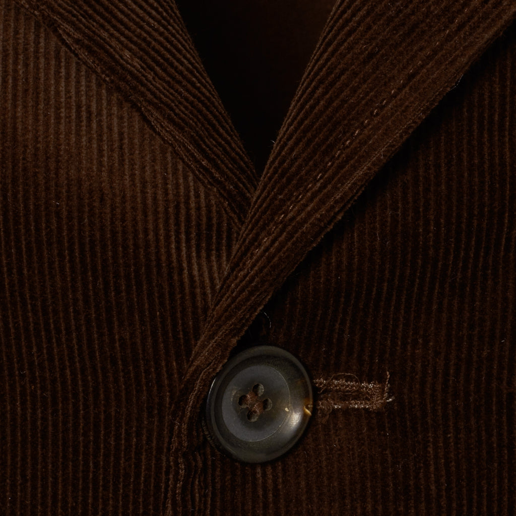 Stuarts x Oliver Spencer 50th Anniversary Chocolate Corduroy Solms Jacket