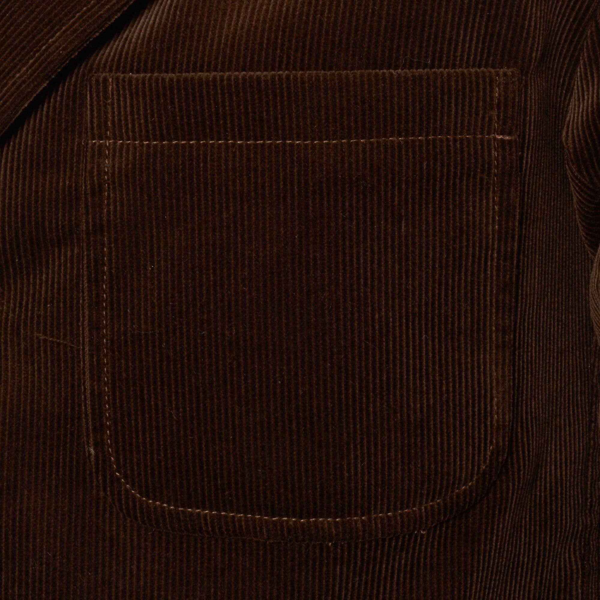 Stuarts x Oliver Spencer 50th Anniversary Chocolate Corduroy Solms Jacket