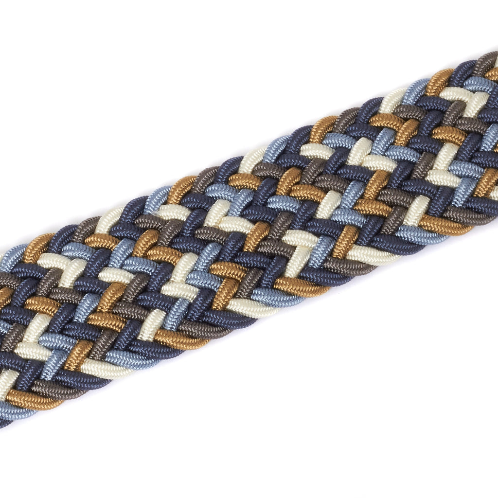 Anderson's Belts Woven Belt - Multi/Blue