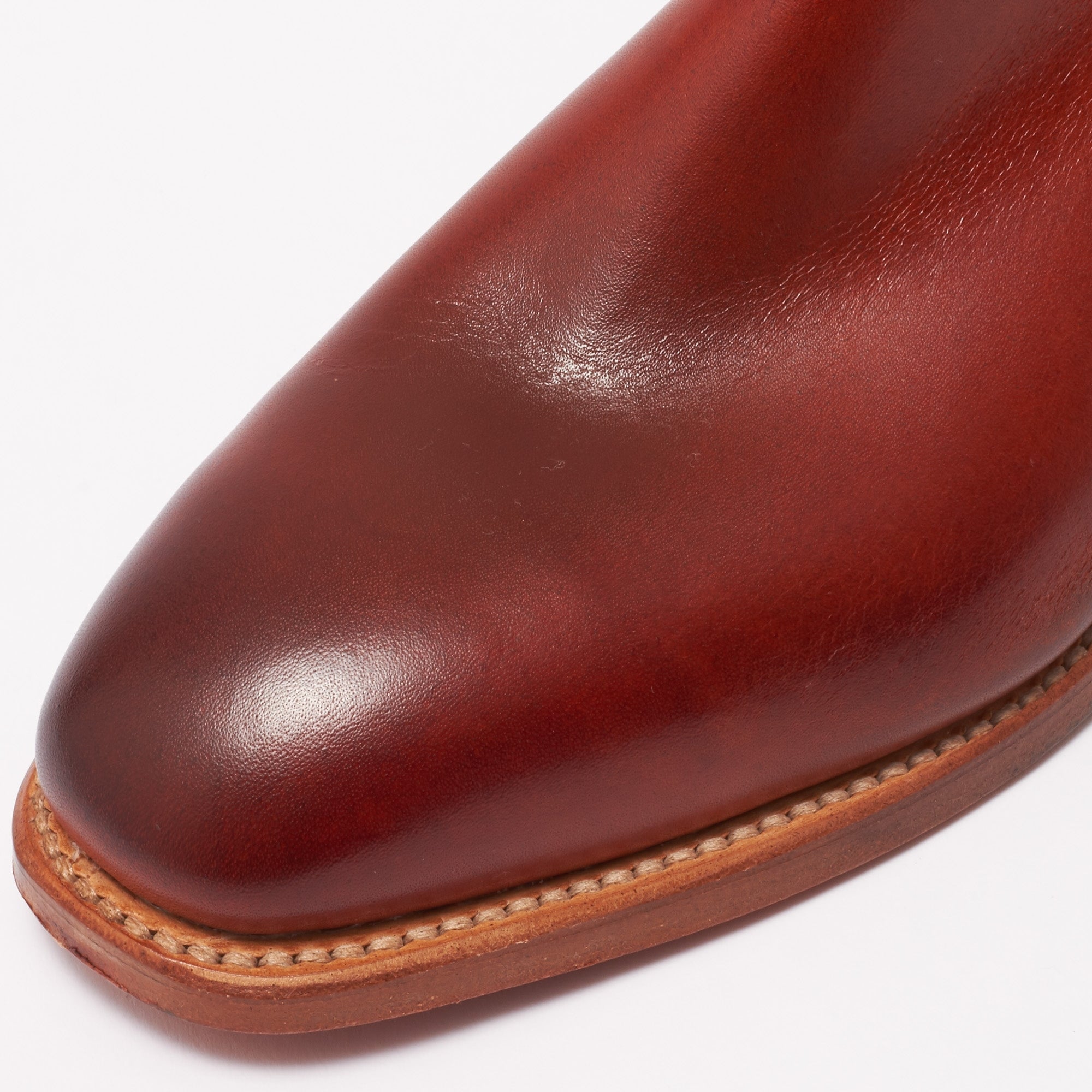 R.M. Williams Cognac & Burnished Chinchilla Leather Chelsea Boot