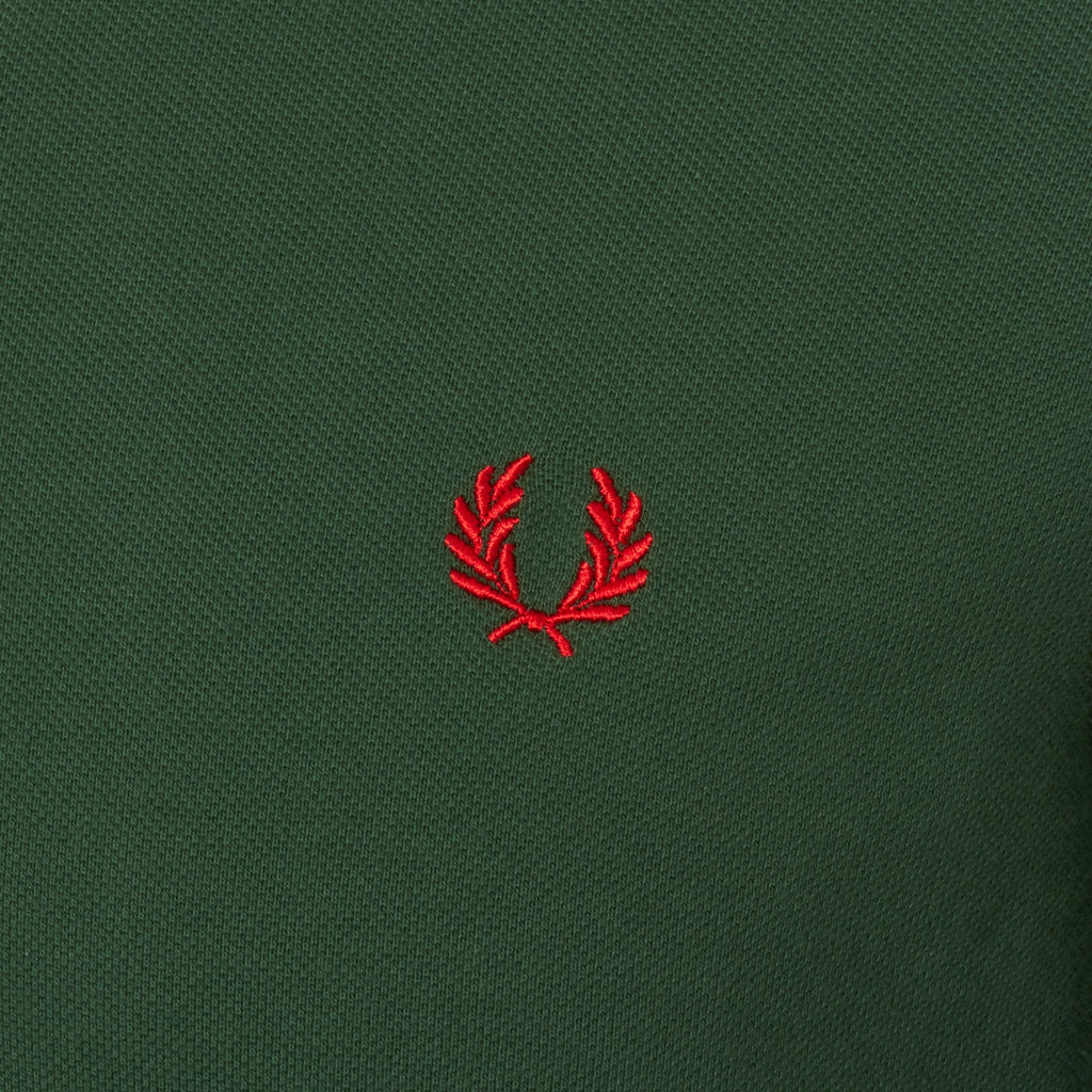 Fred Perry Reissues Tartan Green Twin Tipped Polo Shirt