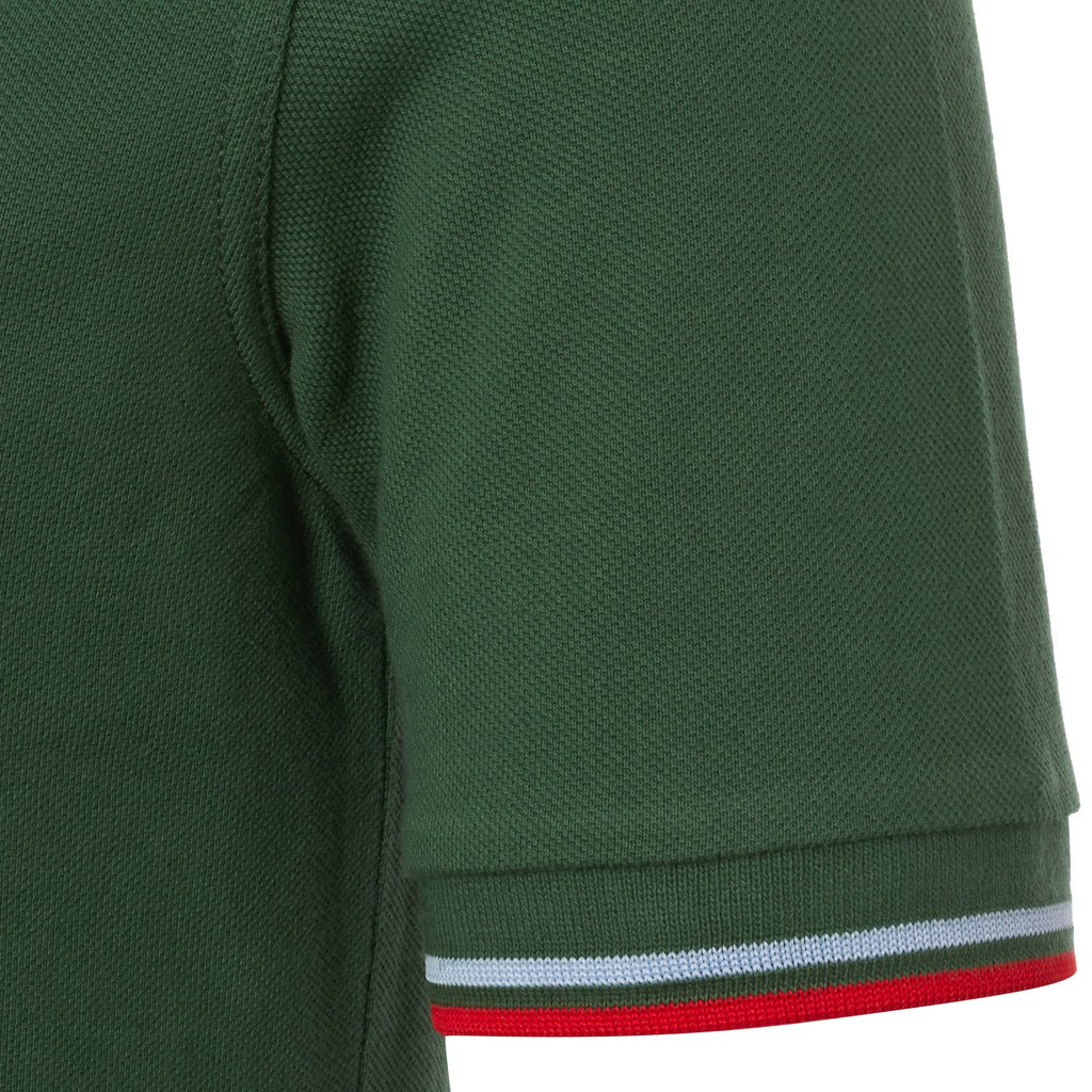 Fred Perry Reissues Tartan Green Twin Tipped Polo Shirt
