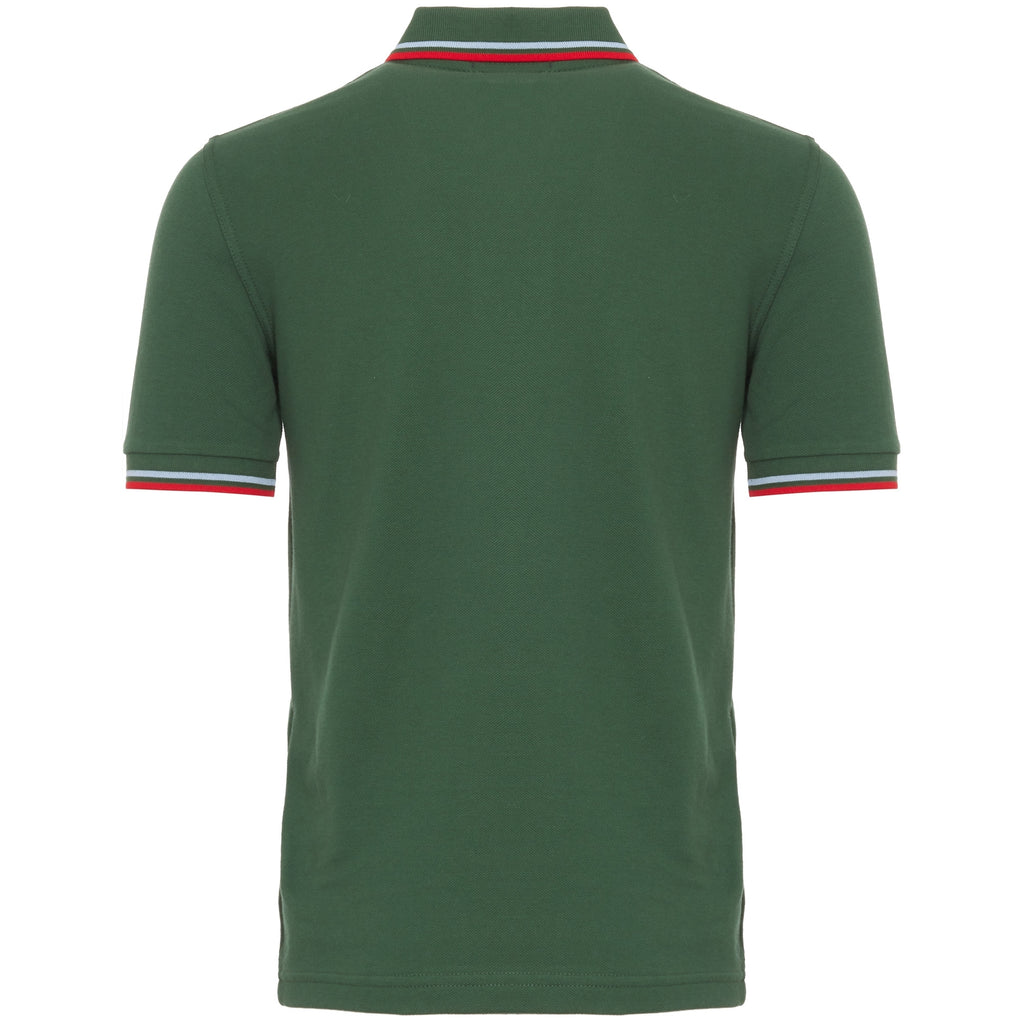 Fred Perry Reissues Tartan Green Twin Tipped Polo Shirt