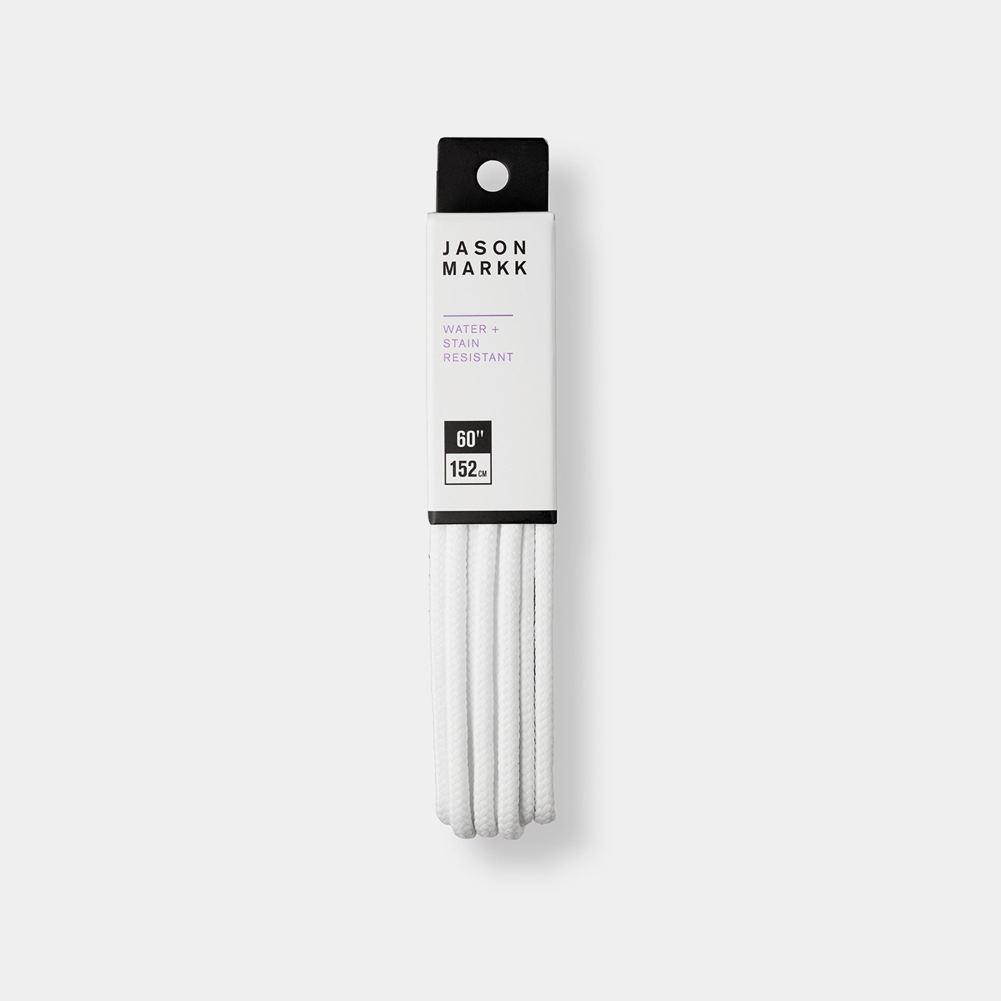 Jason Markk Round Shoelaces - White