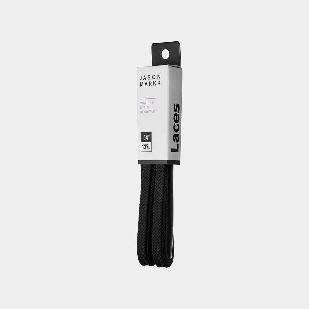 Jason Markk Flat Shoelaces - Black