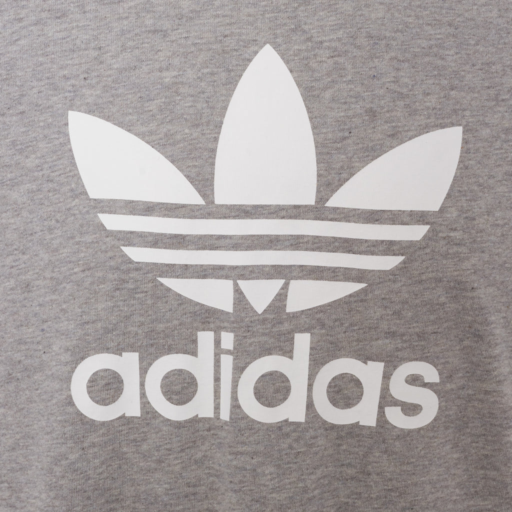 Adidas Originals Medium Grey Trefoil Tee