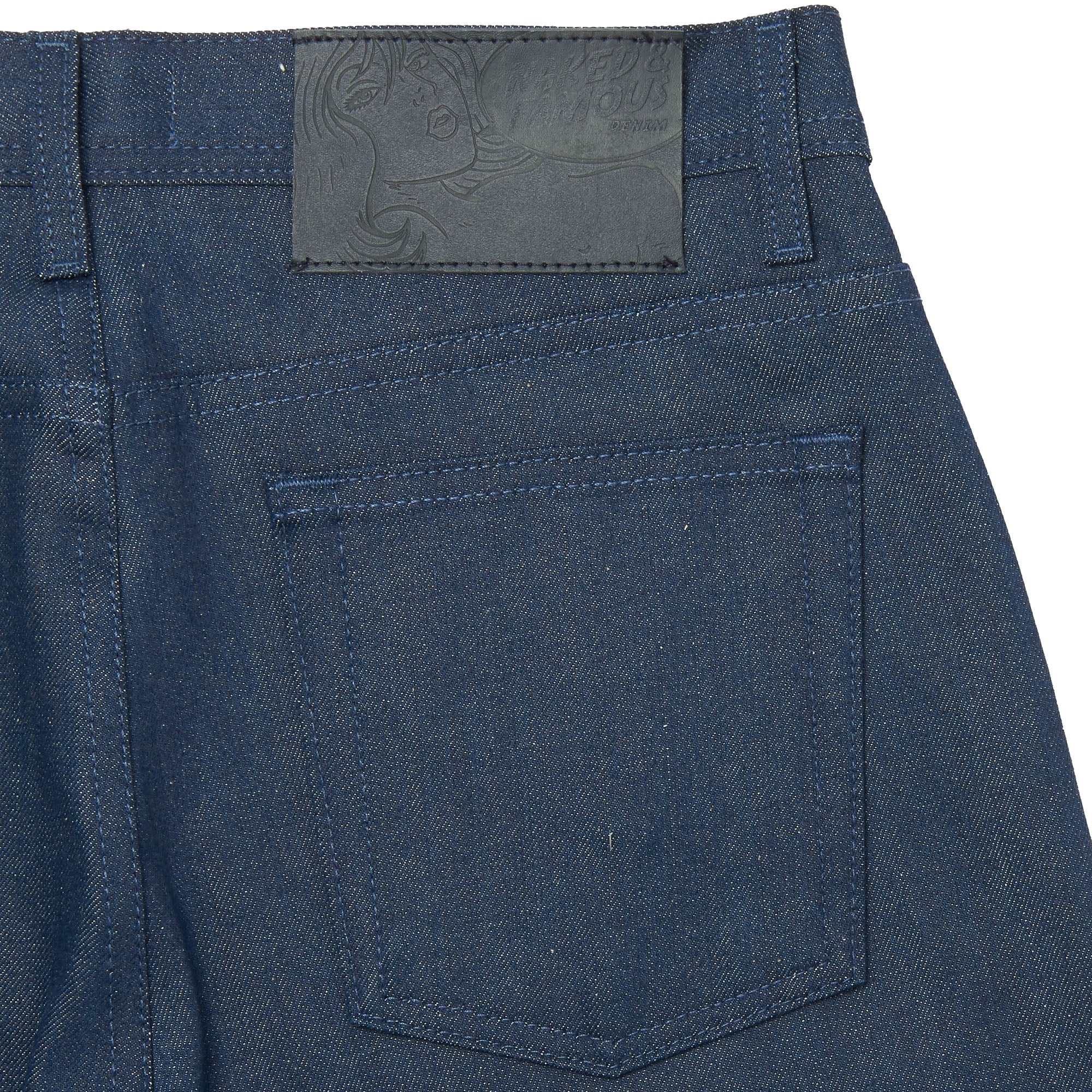 Naked and Famous Denim Workman Blue Weird Guy Selvedge Denim Jeans
