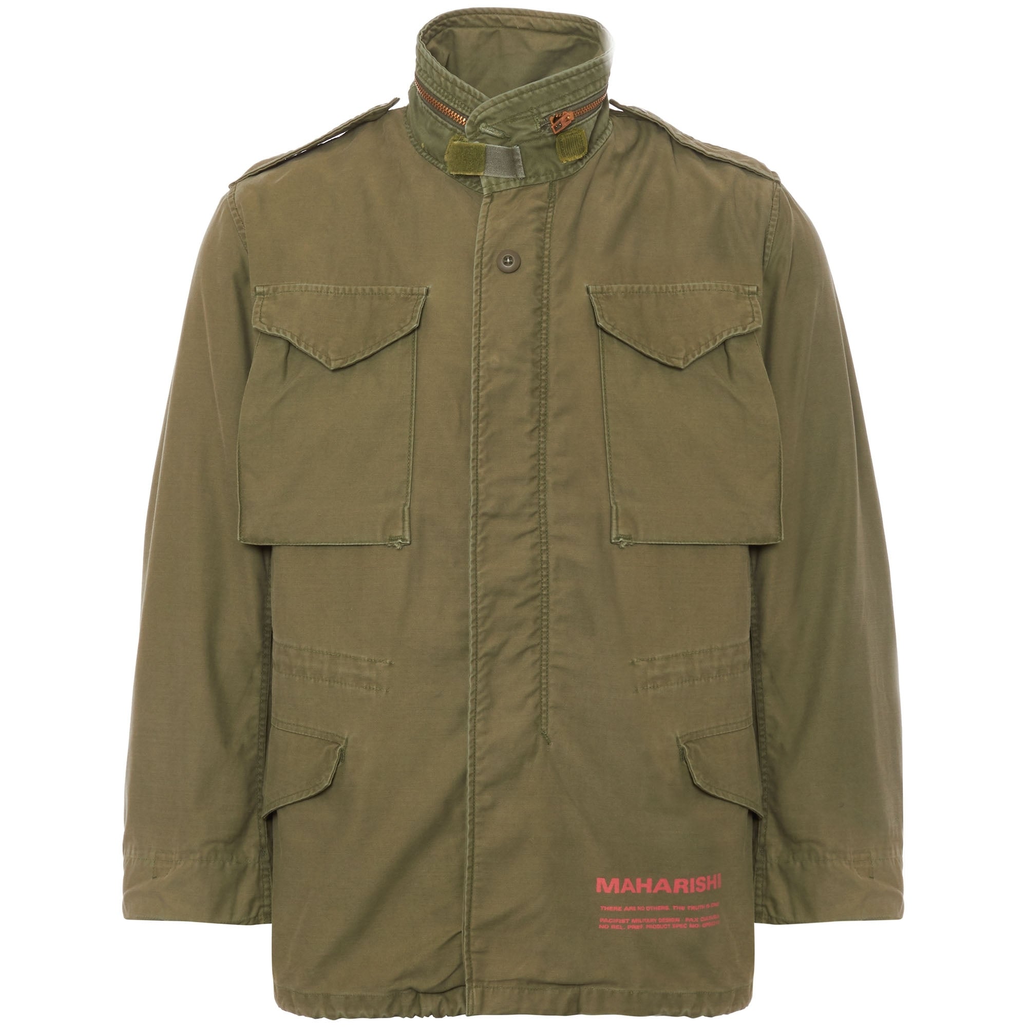 MILITARY JACKET 改討版 Maharishi Olive Upcycled US Army M65 Jacket – Stuarts London