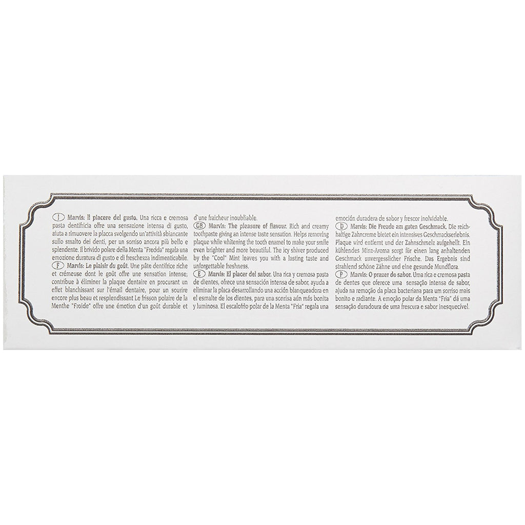Marvis Toothpaste Whitening Mint Toothpaste
