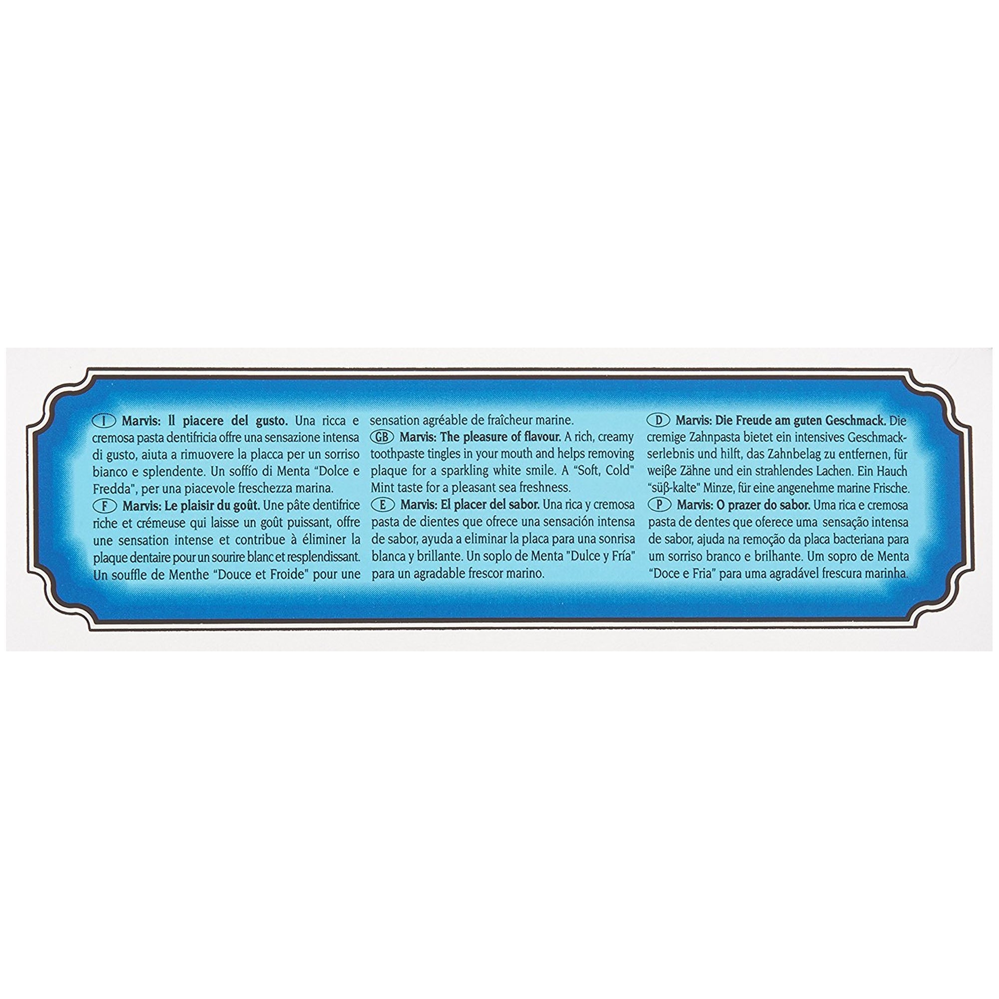 Marvis Toothpaste Aquatic Mint Toothpaste