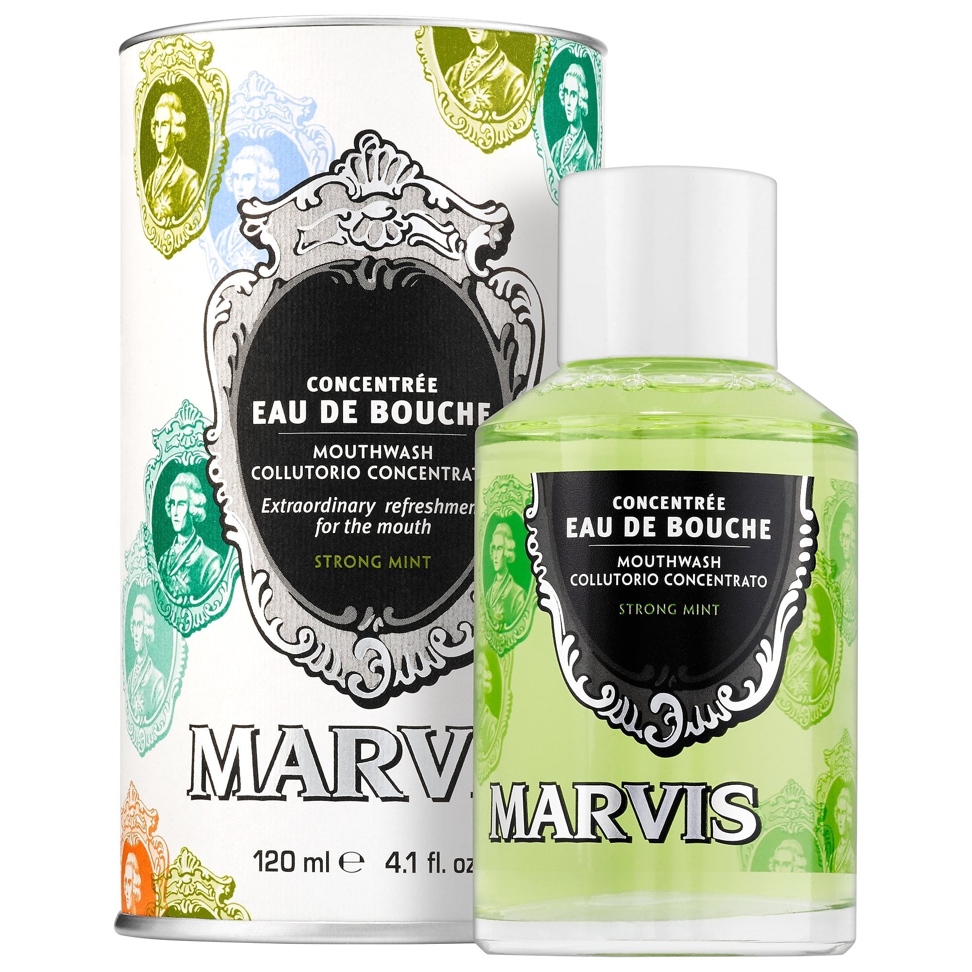 Marvis Toothpaste Eau de Bouche - Strong Mint Mouthwash