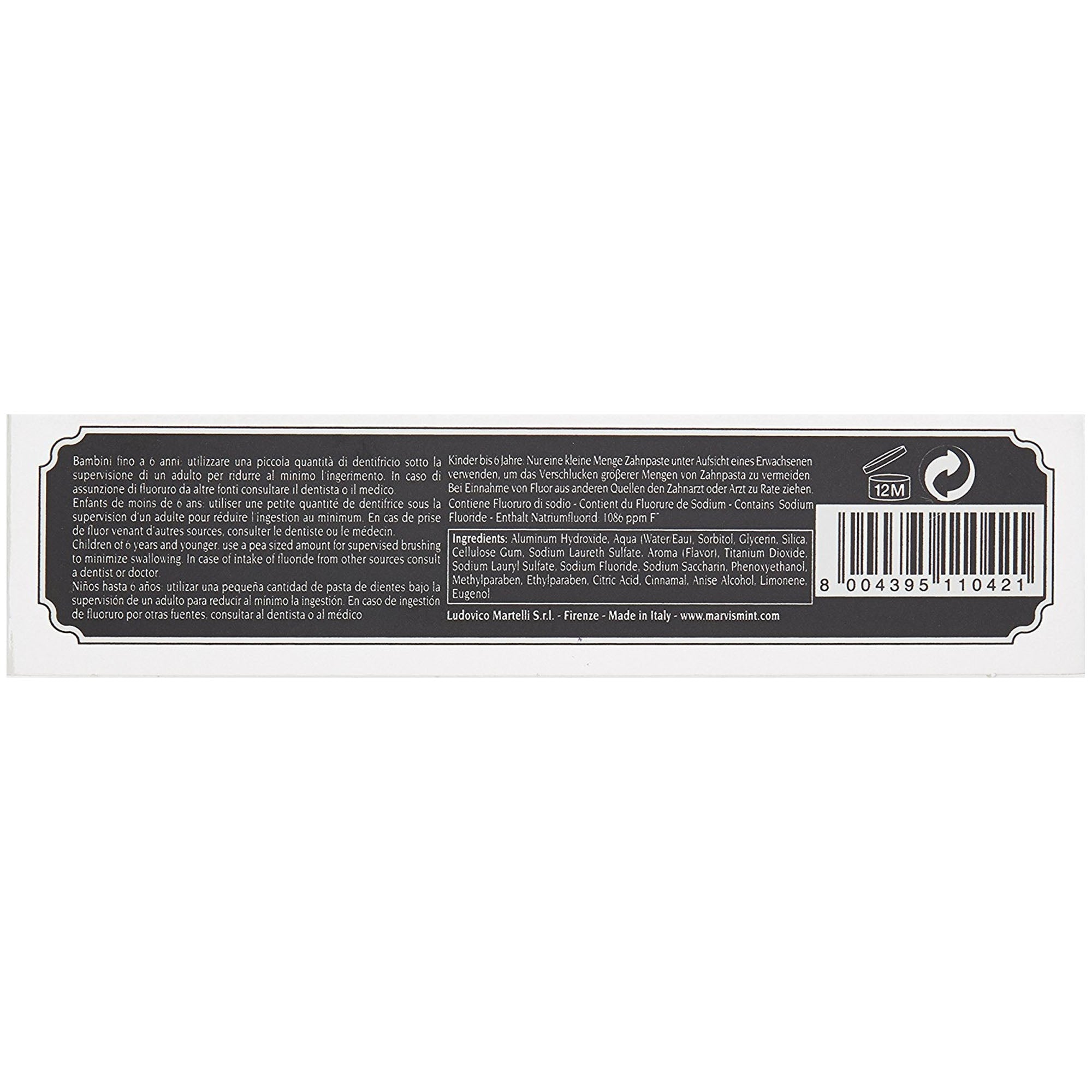 Marvis Toothpaste Amarelli Liquorice Toothpaste