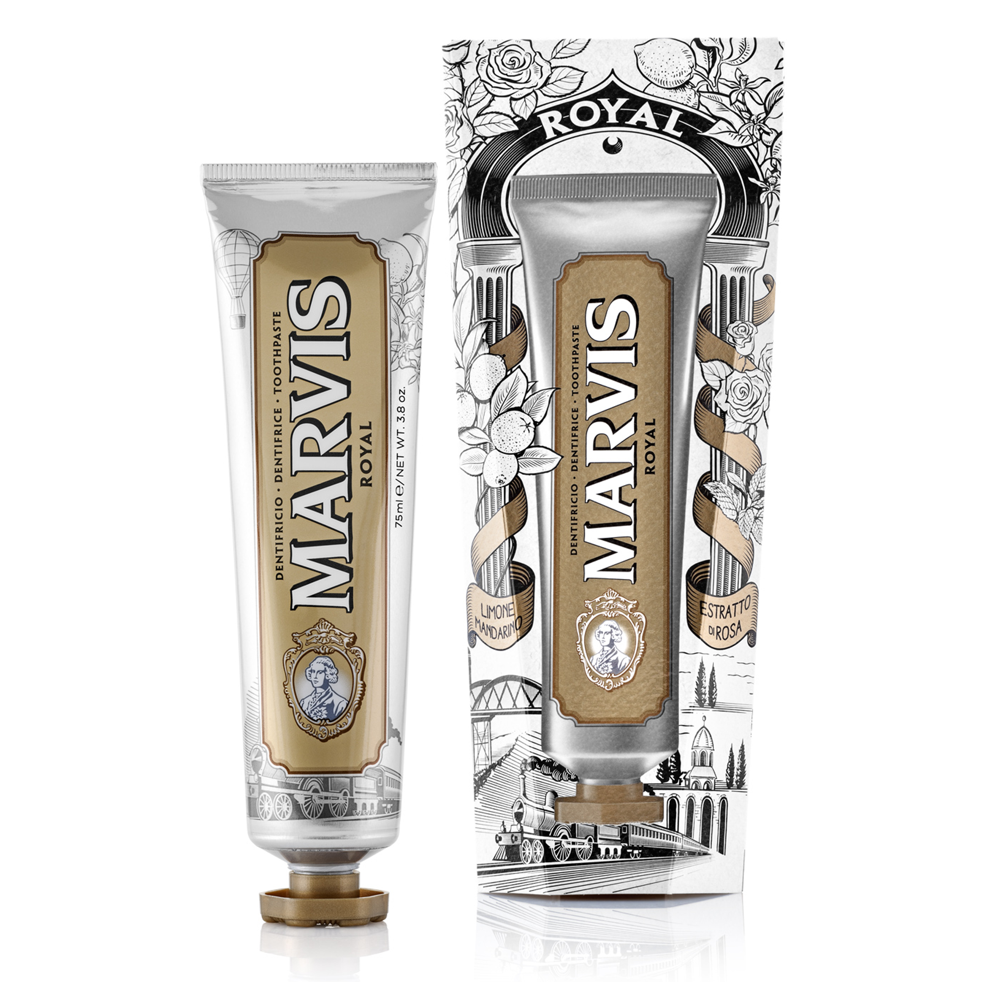 Marvis Toothpaste Royal Wonders Of The World Limited Edition Toothpaste