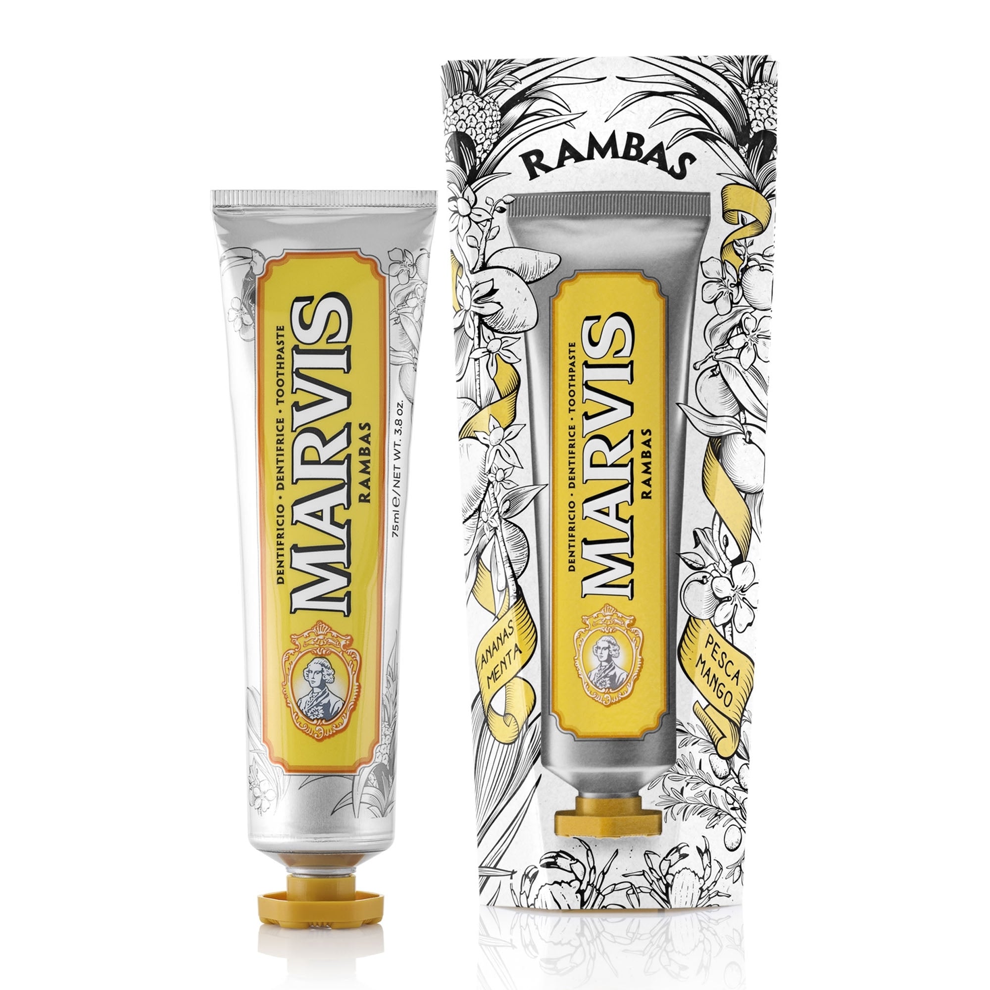 Marvis Toothpaste Rambas Wonders Of The World Limited Edition Toothpaste