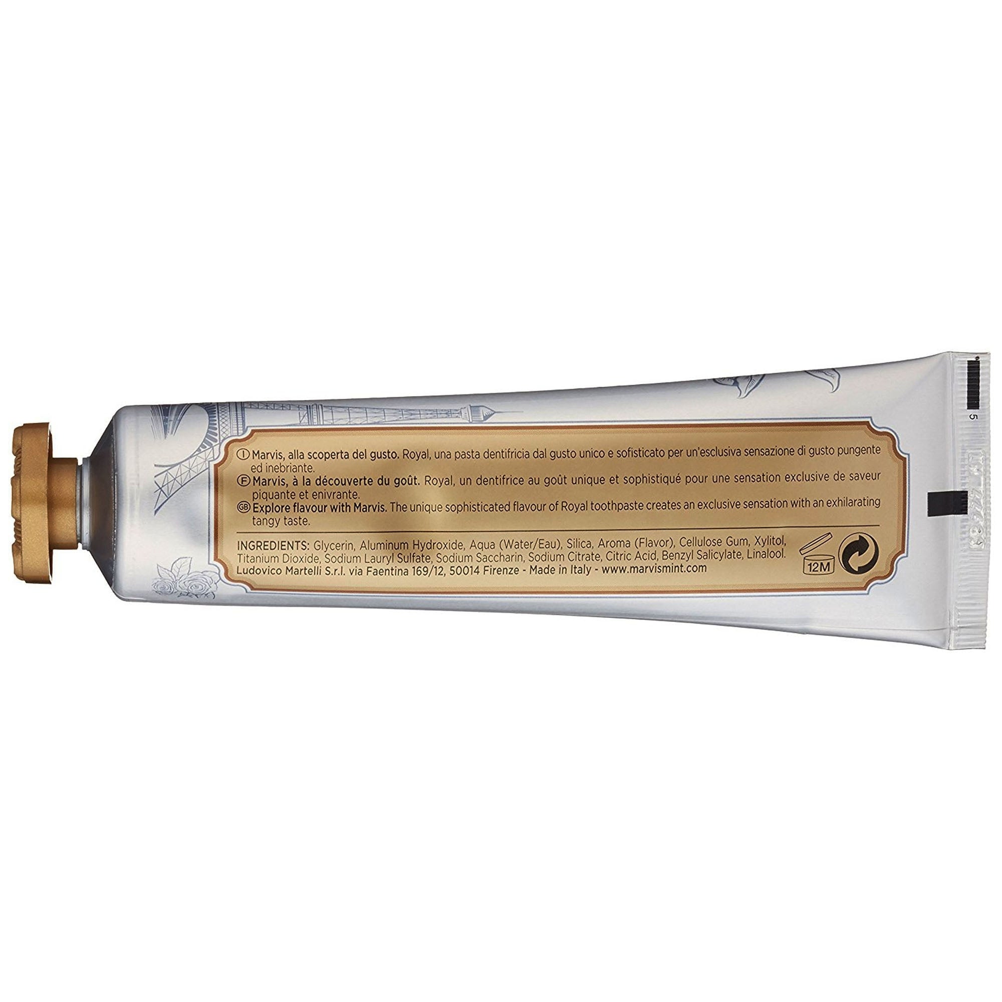 Marvis Toothpaste Royal Wonders Of The World Limited Edition Toothpaste