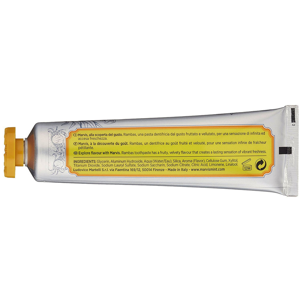 Marvis Toothpaste Rambas Wonders Of The World Limited Edition Toothpaste