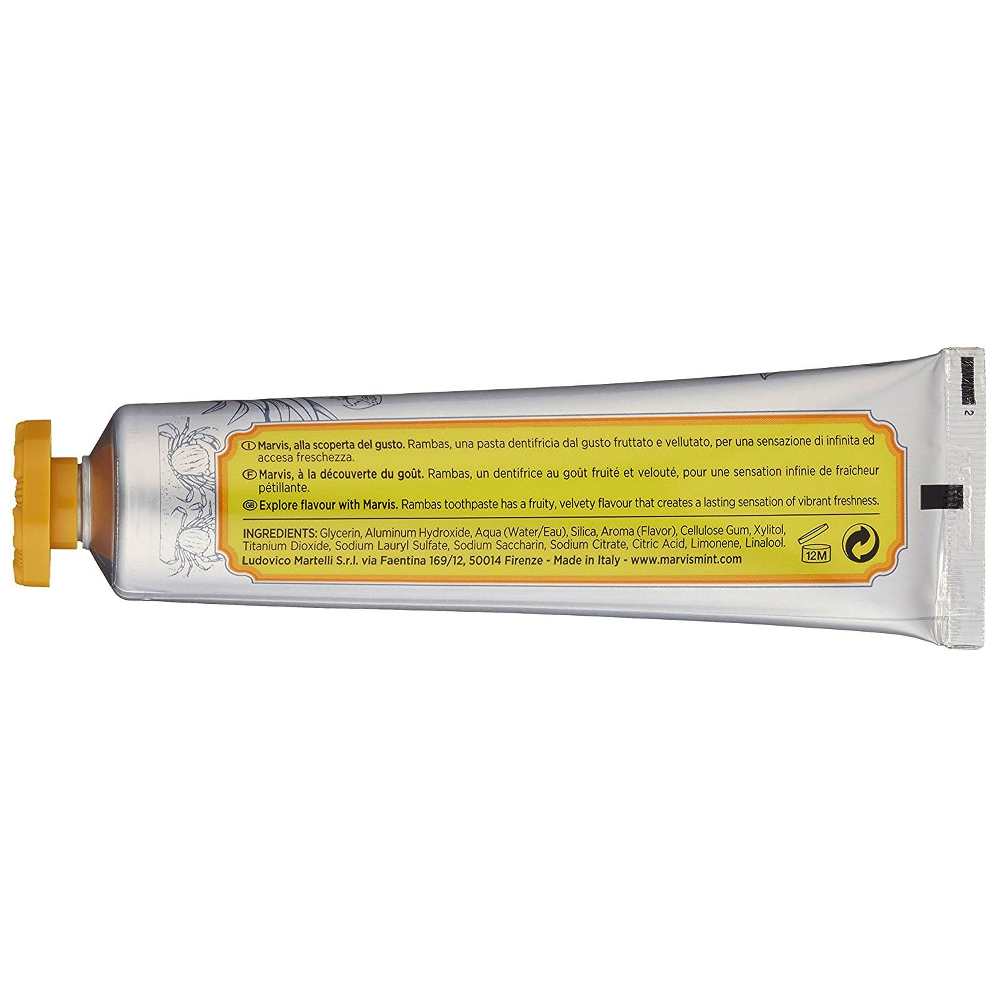 Marvis Toothpaste Rambas Wonders Of The World Limited Edition Toothpaste