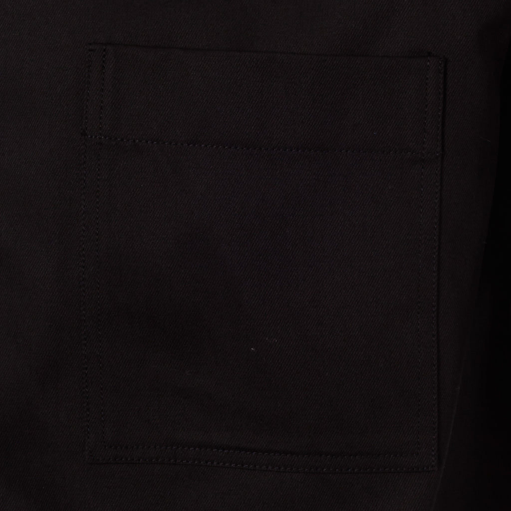 AMI Black Contrast Short Sleeve Shirt