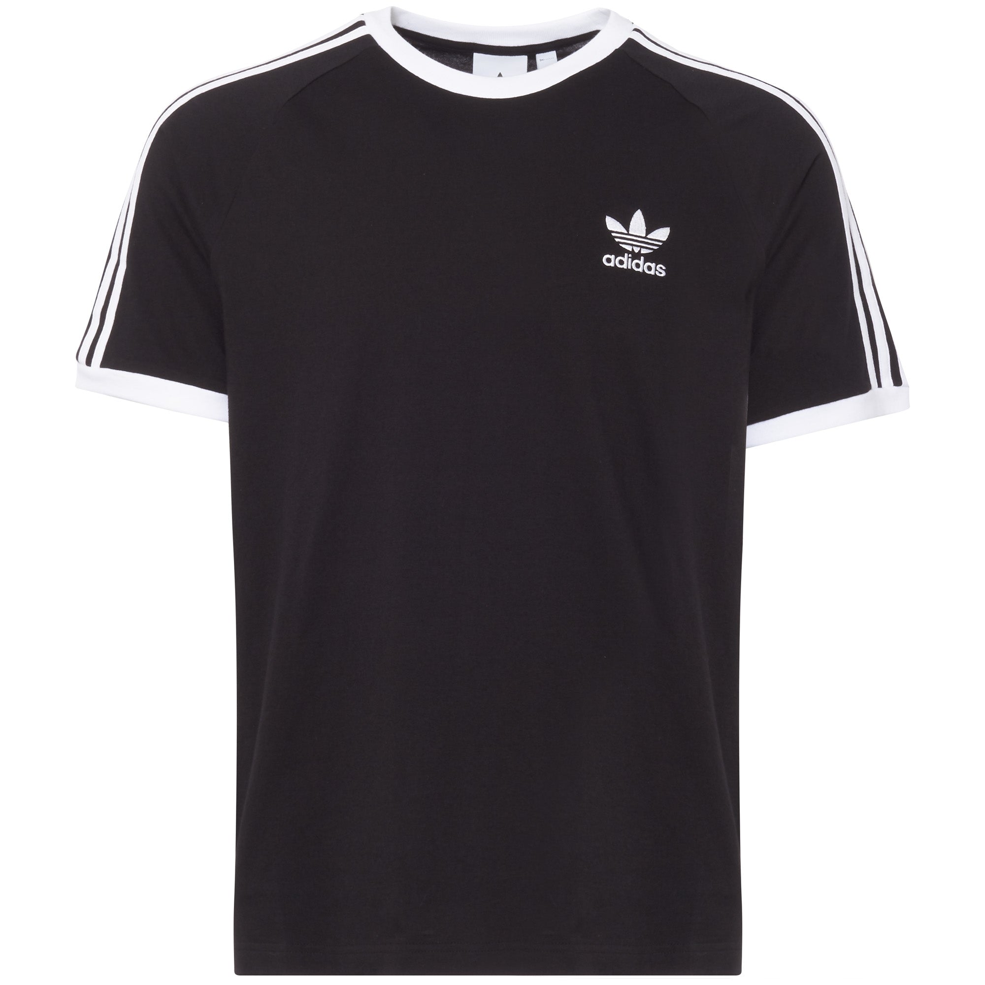 Adidas Originals Black 3-Stripes Tee