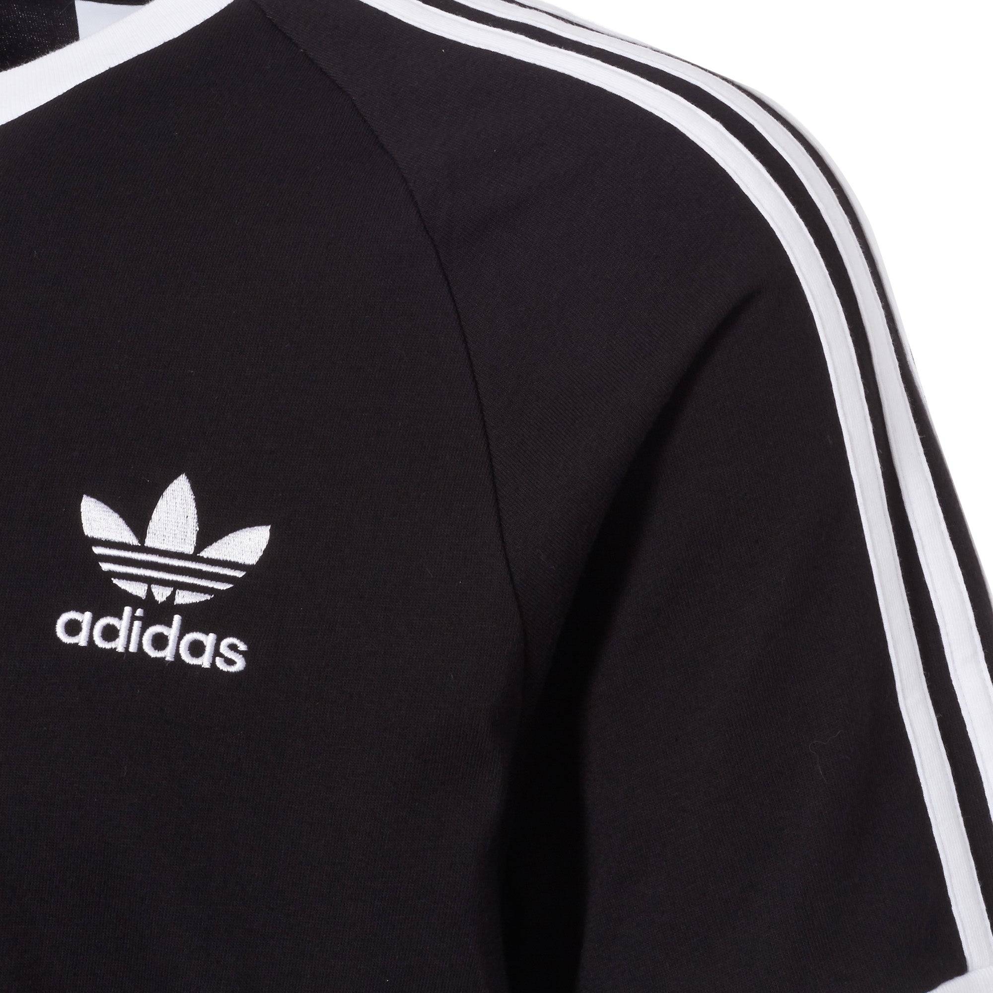 Adidas Originals Black 3-Stripes Tee