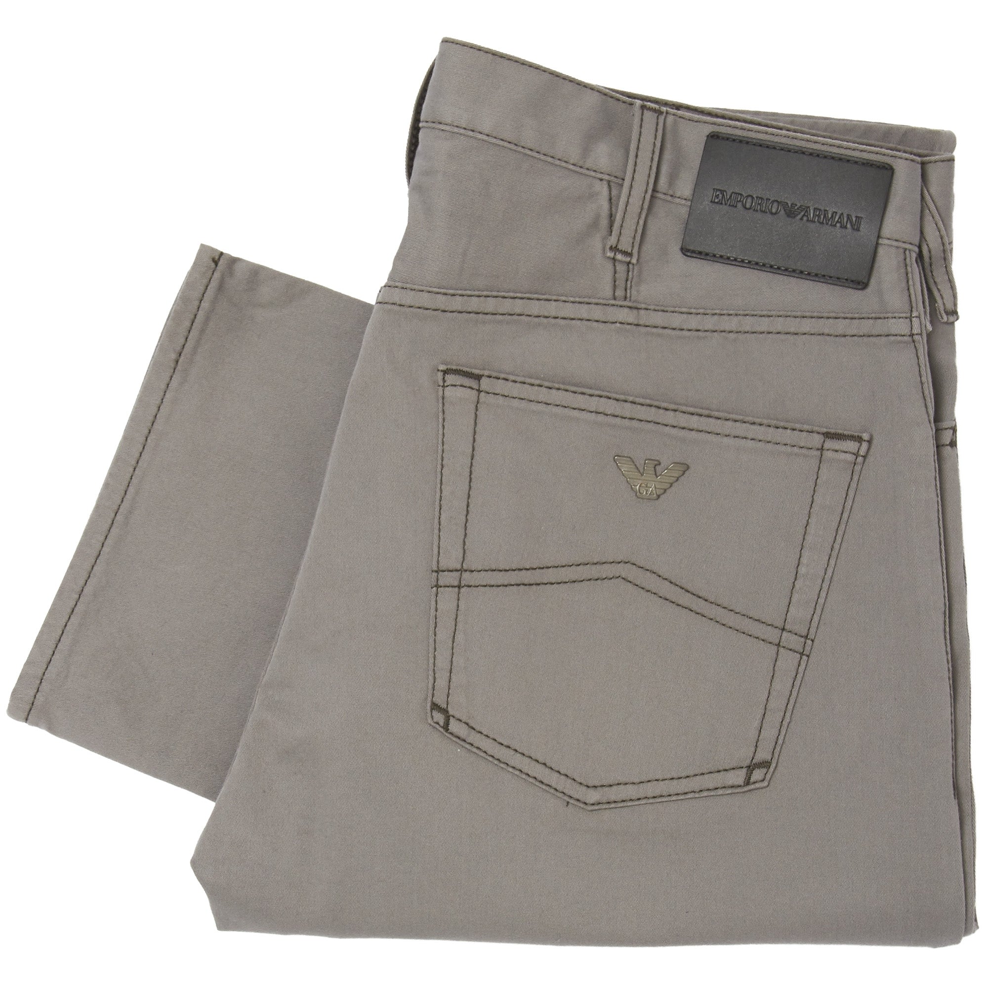 Emporio Armani Grey J21 Chino Jeans