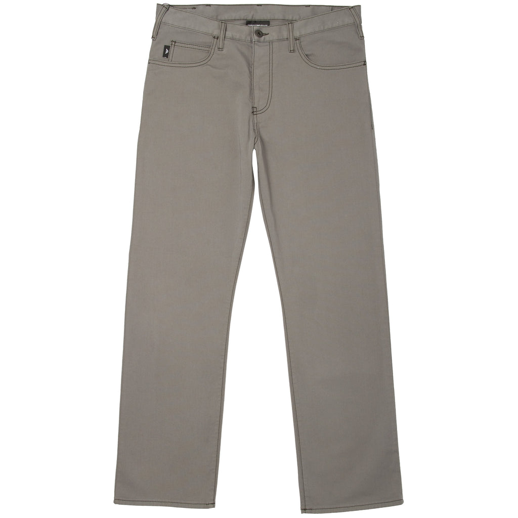 Emporio Armani Grey J21 Chino Jeans