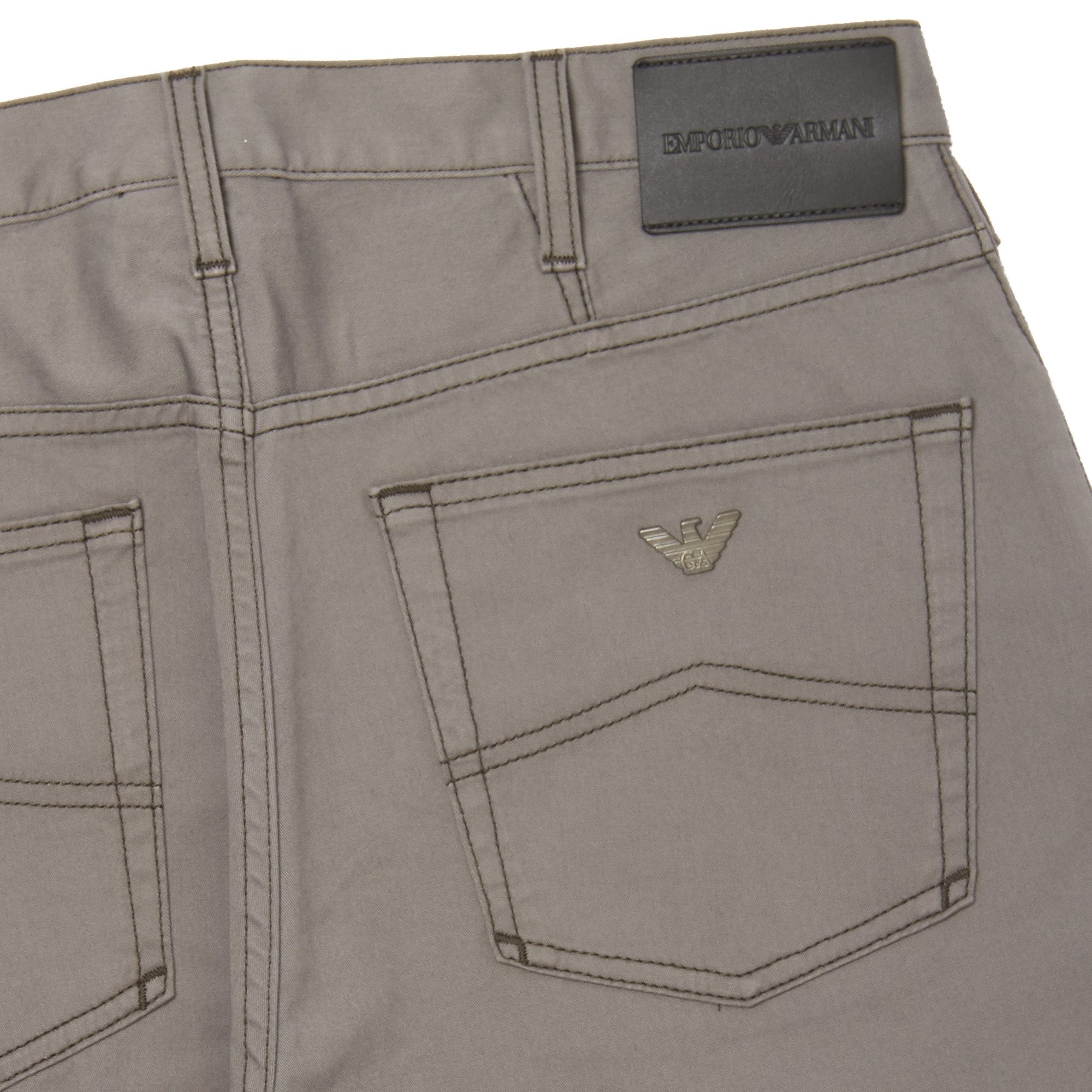Emporio Armani Grey J21 Chino Jeans