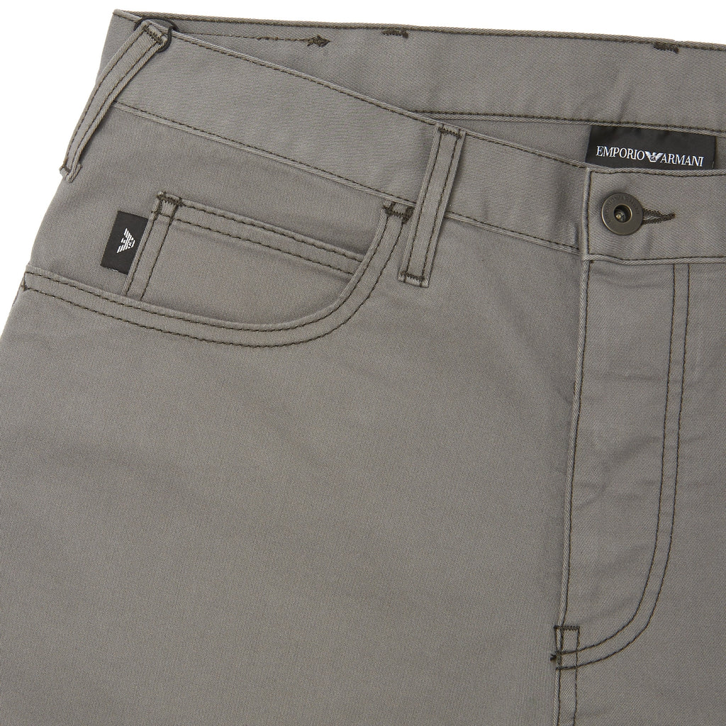 Emporio Armani Grey J21 Chino Jeans