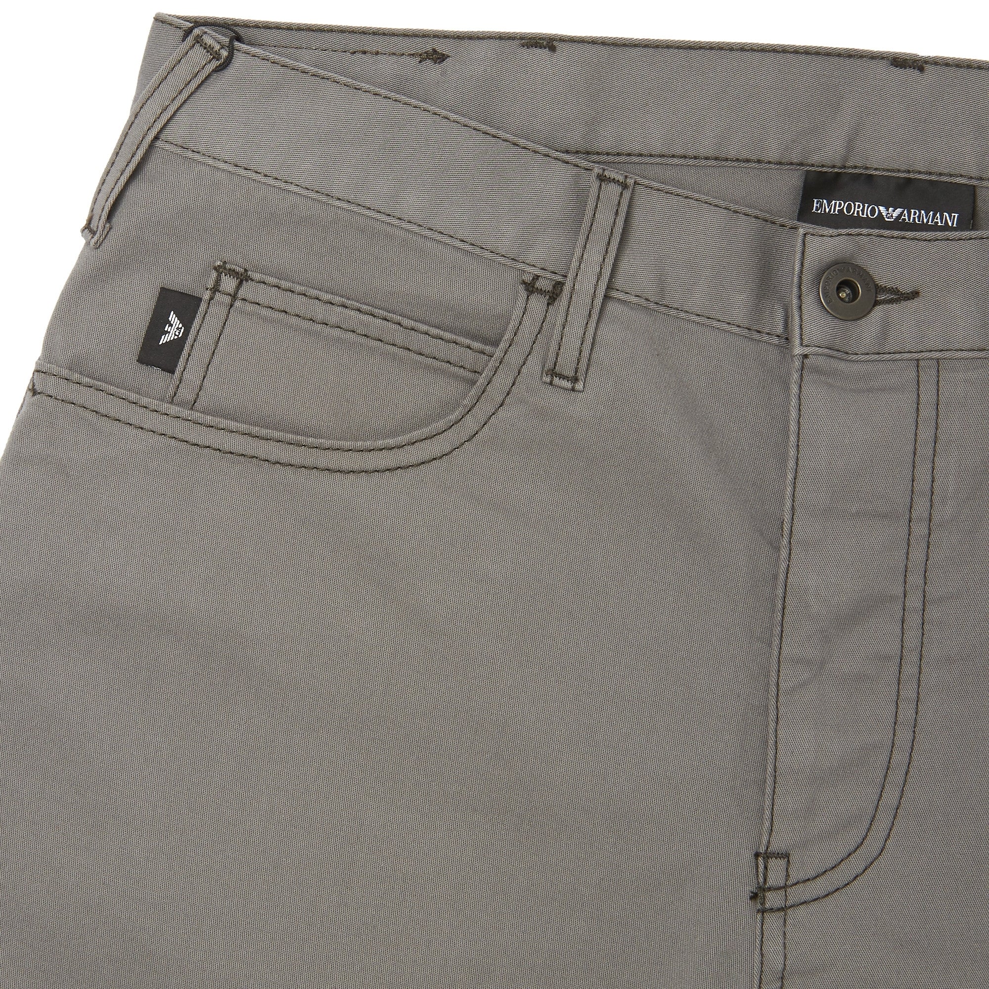 Emporio Armani Grey J21 Chino Jeans