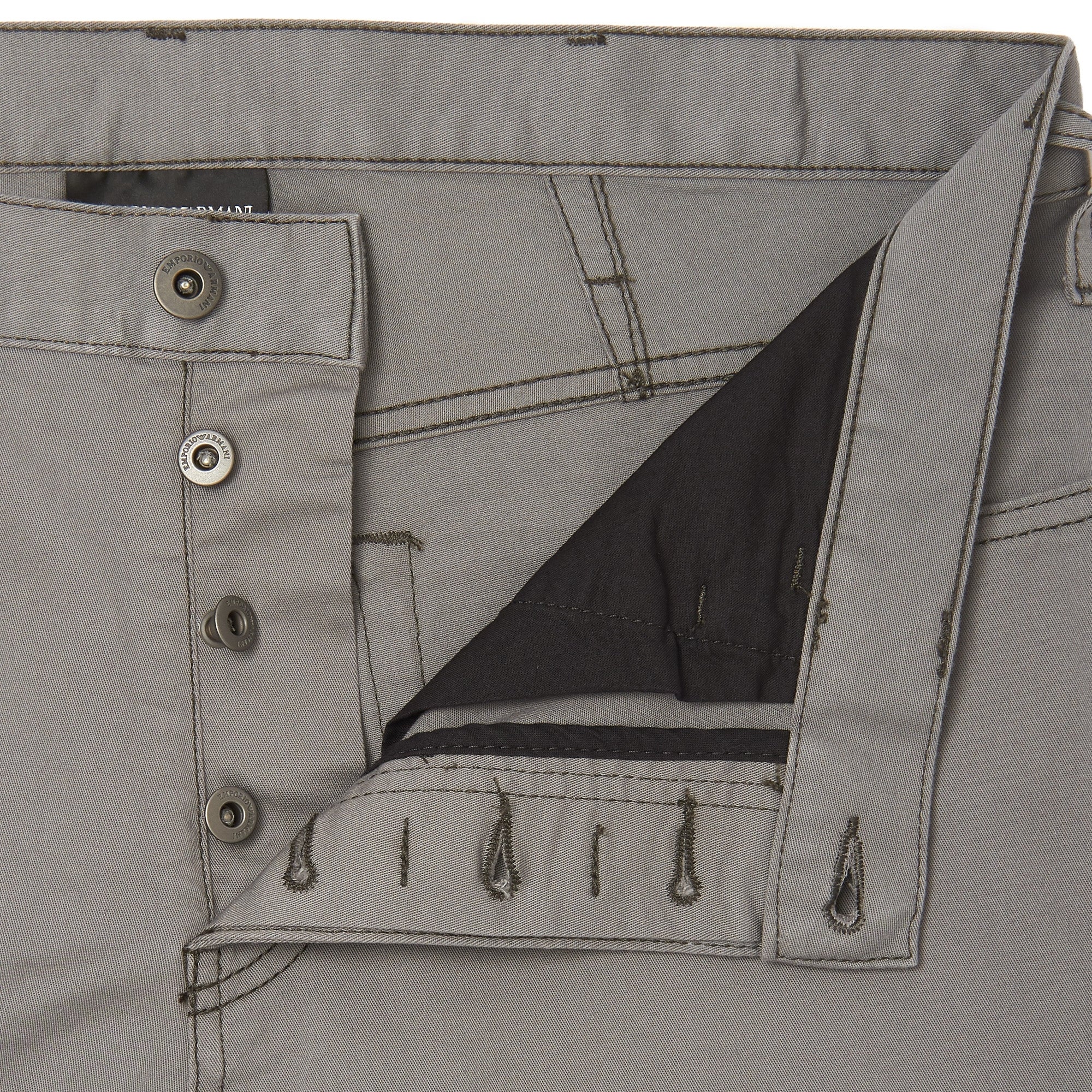 Emporio Armani Grey J21 Chino Jeans