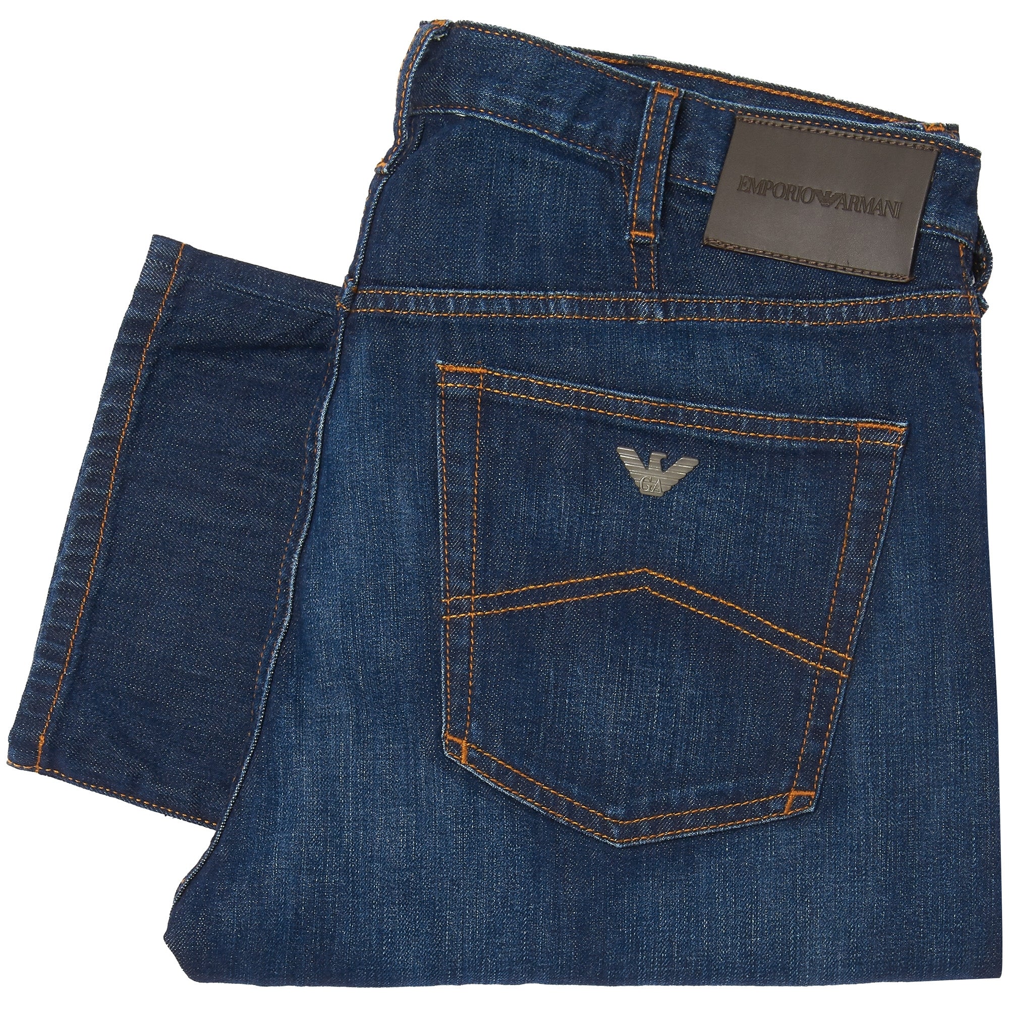 Emporio Armani Denim J21 Stretch Cotton Jeans