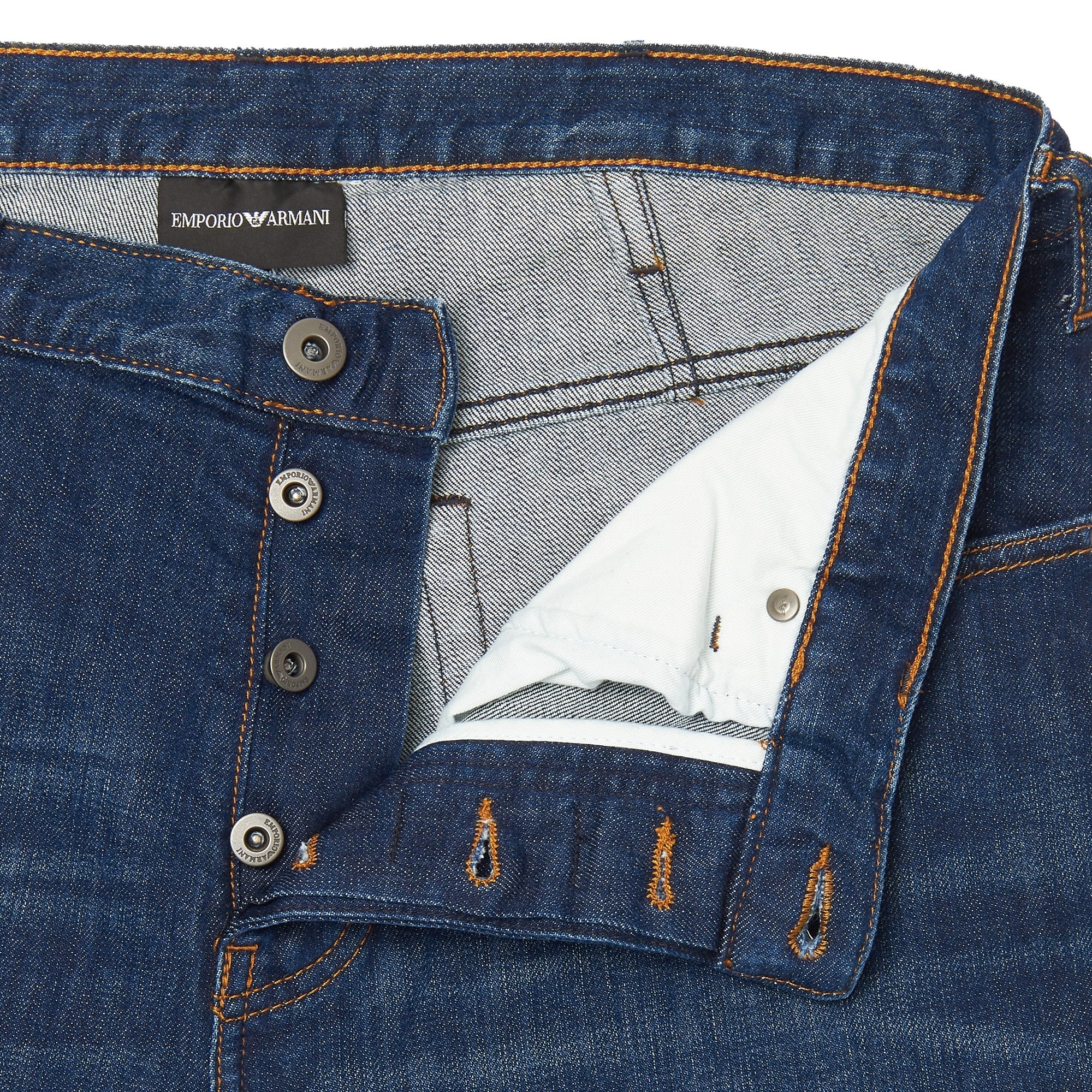 Emporio Armani Denim J21 Stretch Cotton Jeans