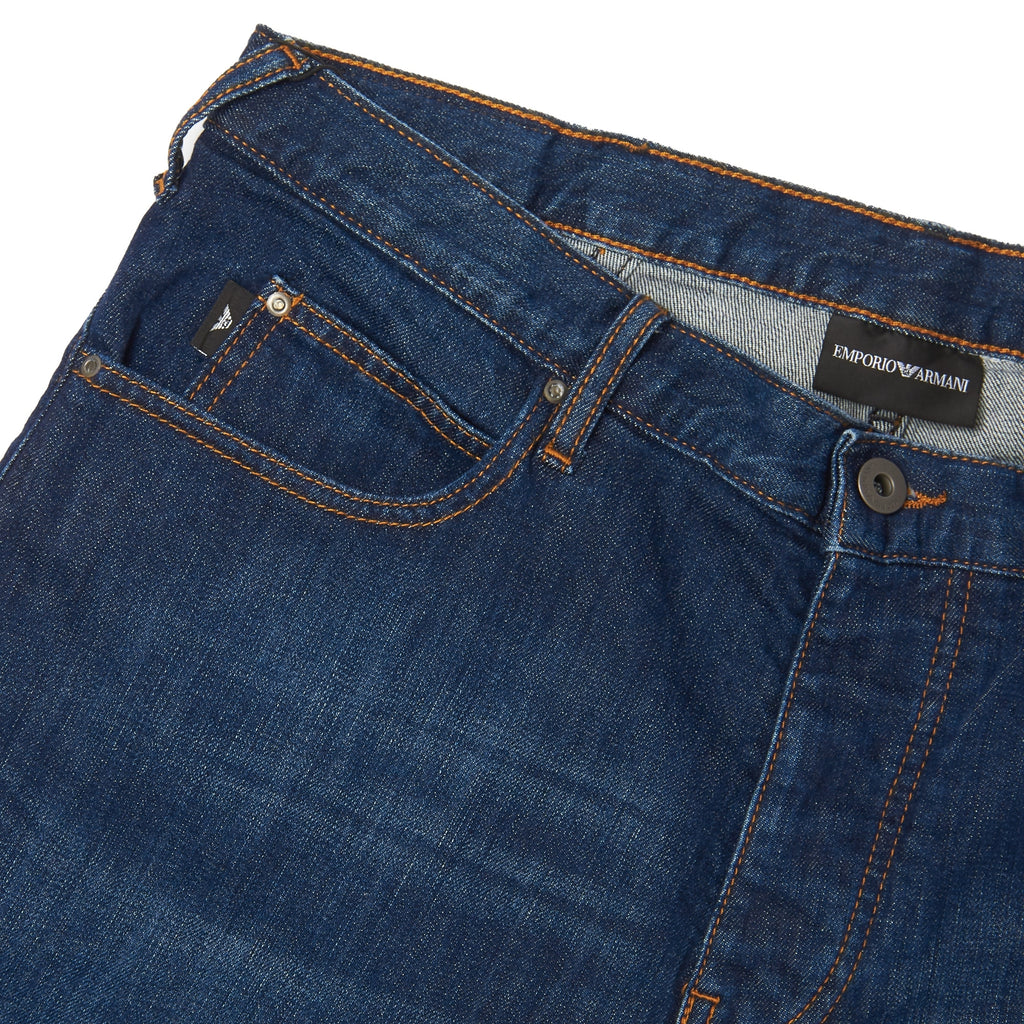 Emporio Armani Denim J21 Stretch Cotton Jeans