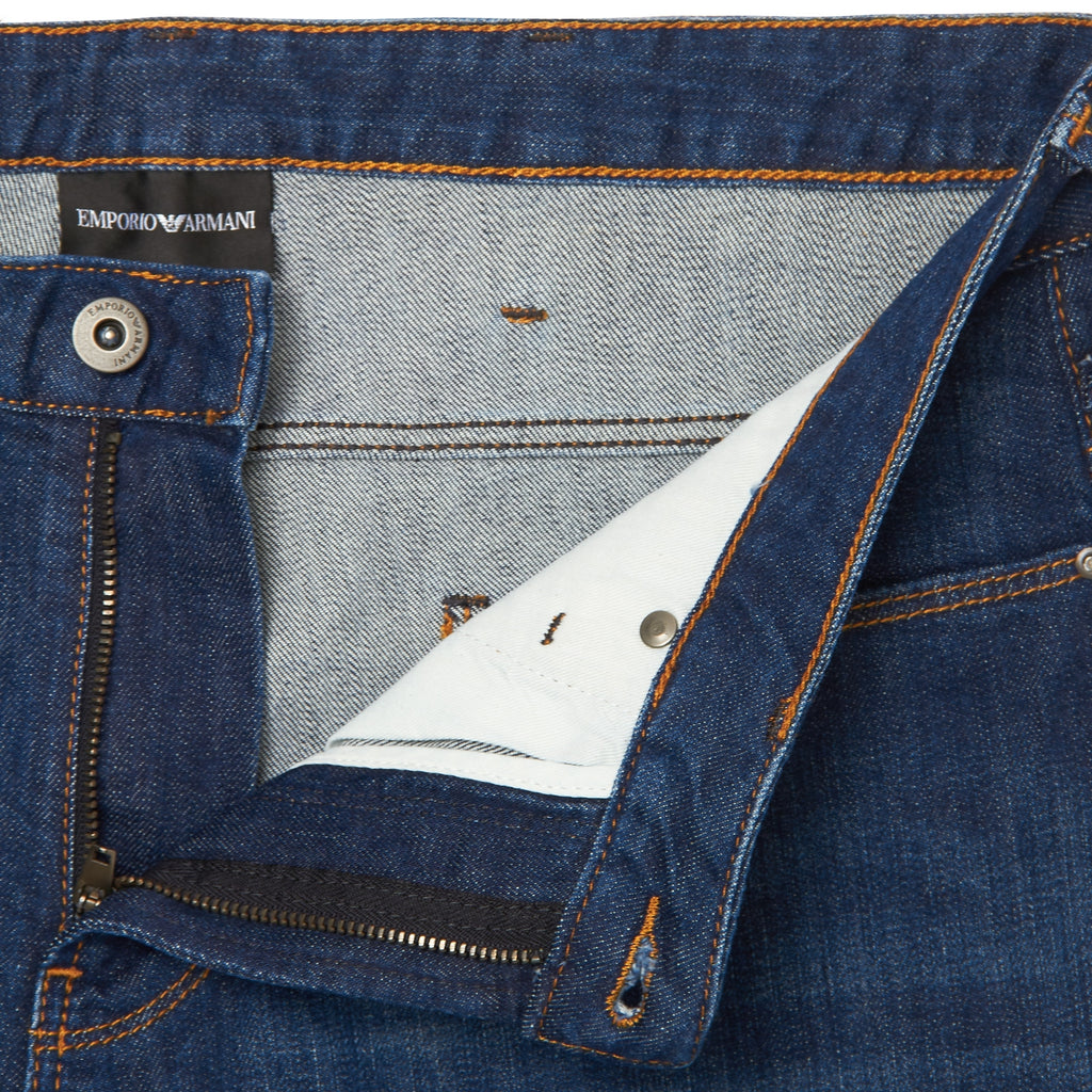 Emporio Armani J06 Comfort Denim Jeans - Denim Blue