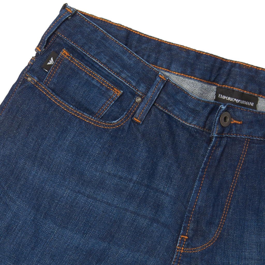Emporio Armani J06 Comfort Denim Jeans - Denim Blue