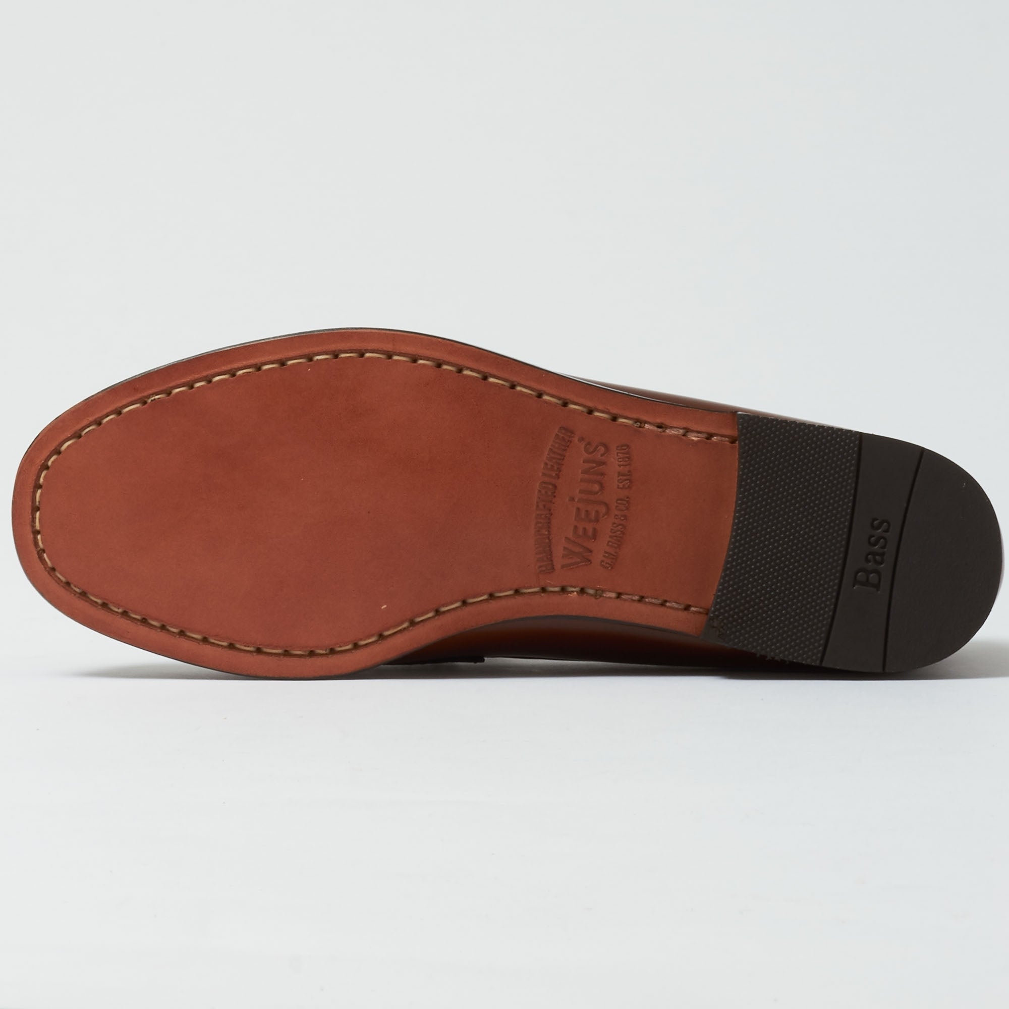G.H. Bass Weejun Layton II Moc Kiltie Tassel Loafers - Mid Brown