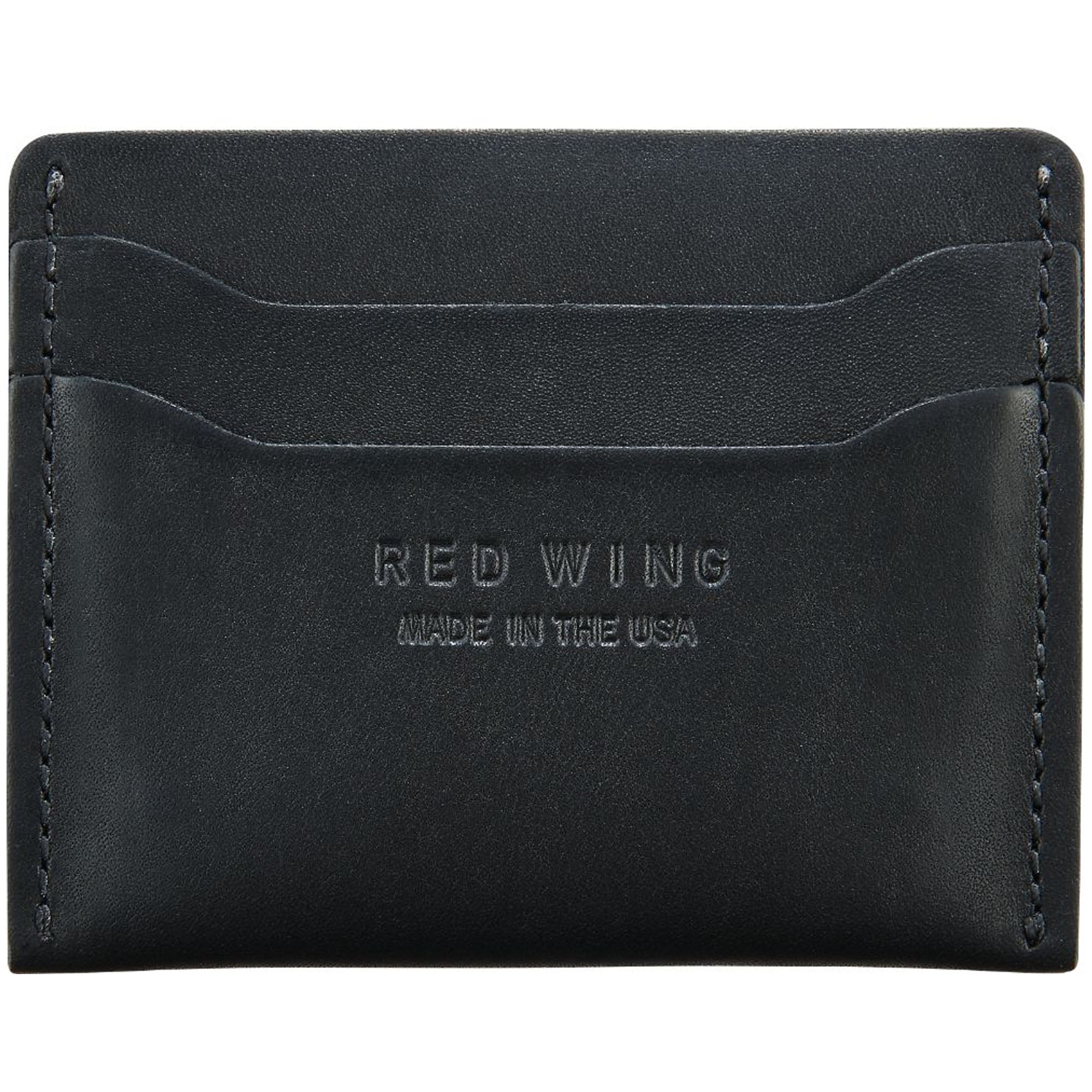 Red Wing Black Leather Card Holder