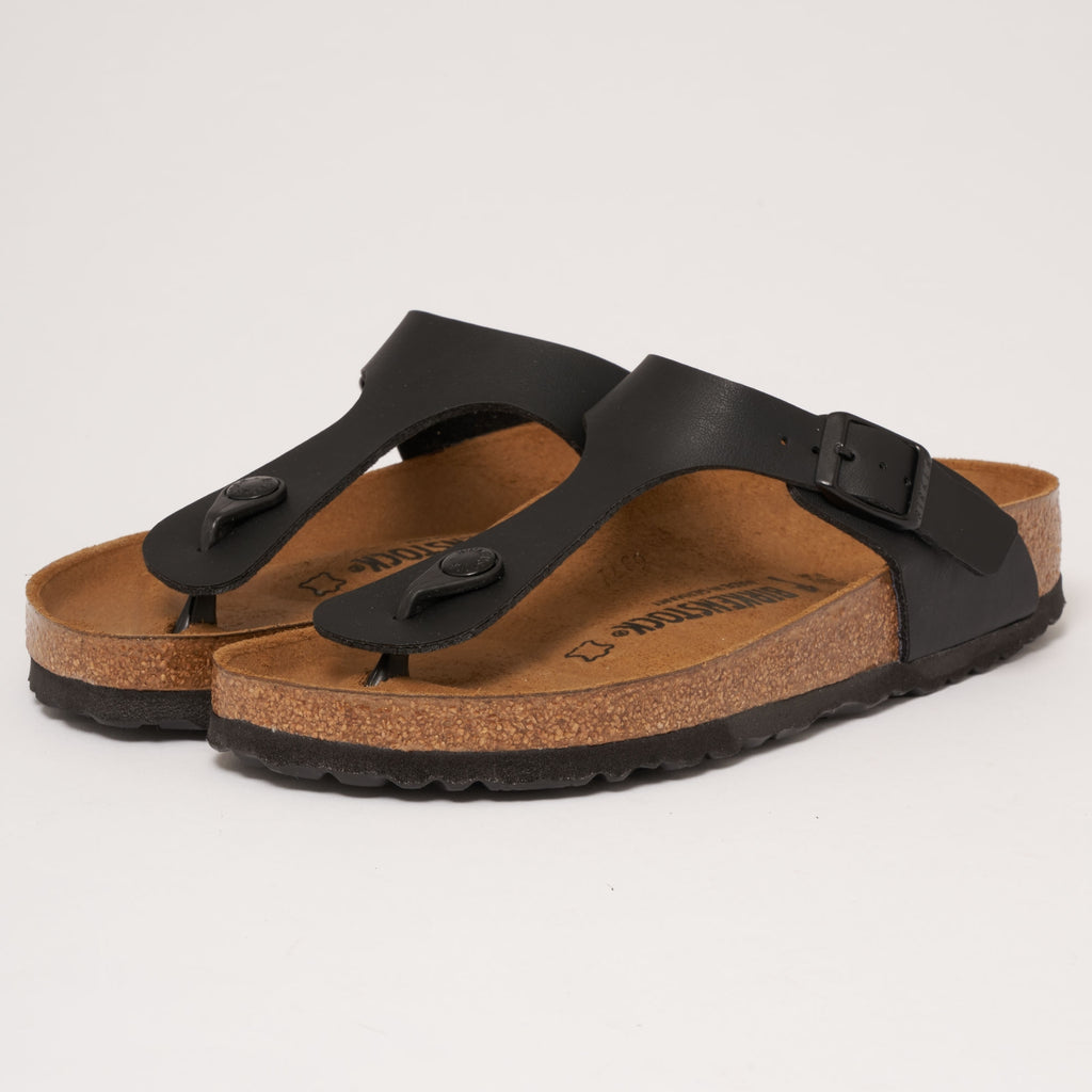 Birkenstock Womens Black Gizeh Sandals