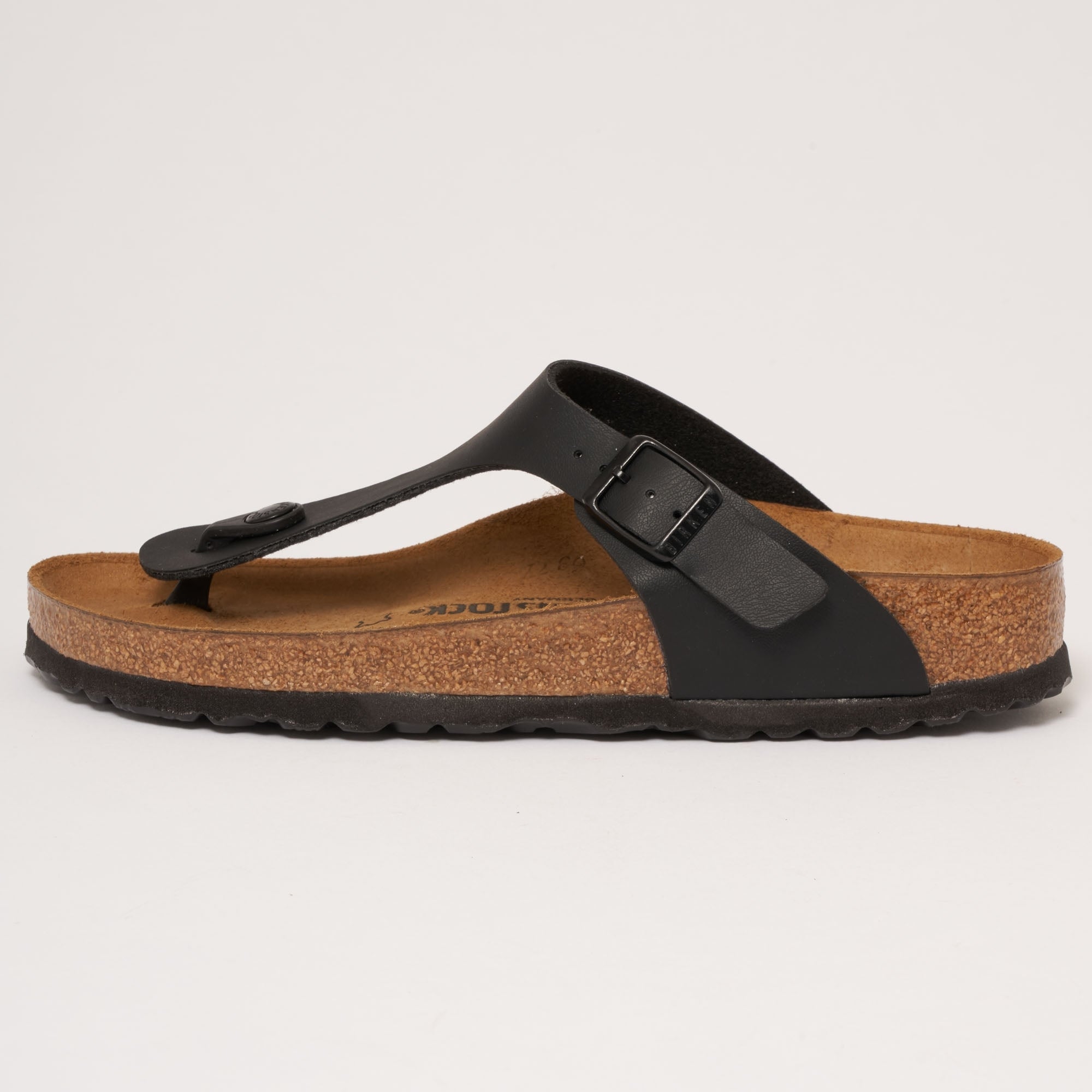 Birkenstock Womens Black Gizeh Sandals