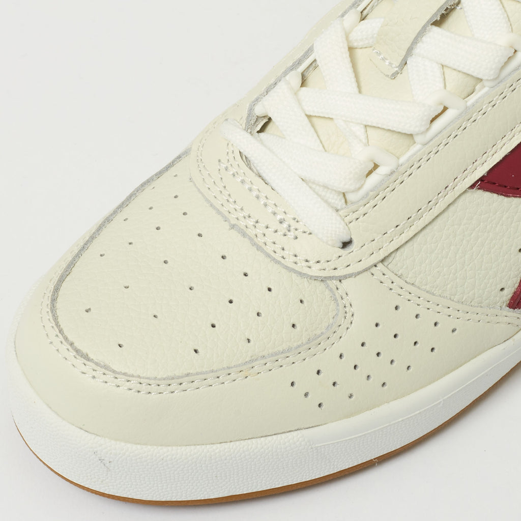 Diadora Borg Elite - White & Tibetan Red