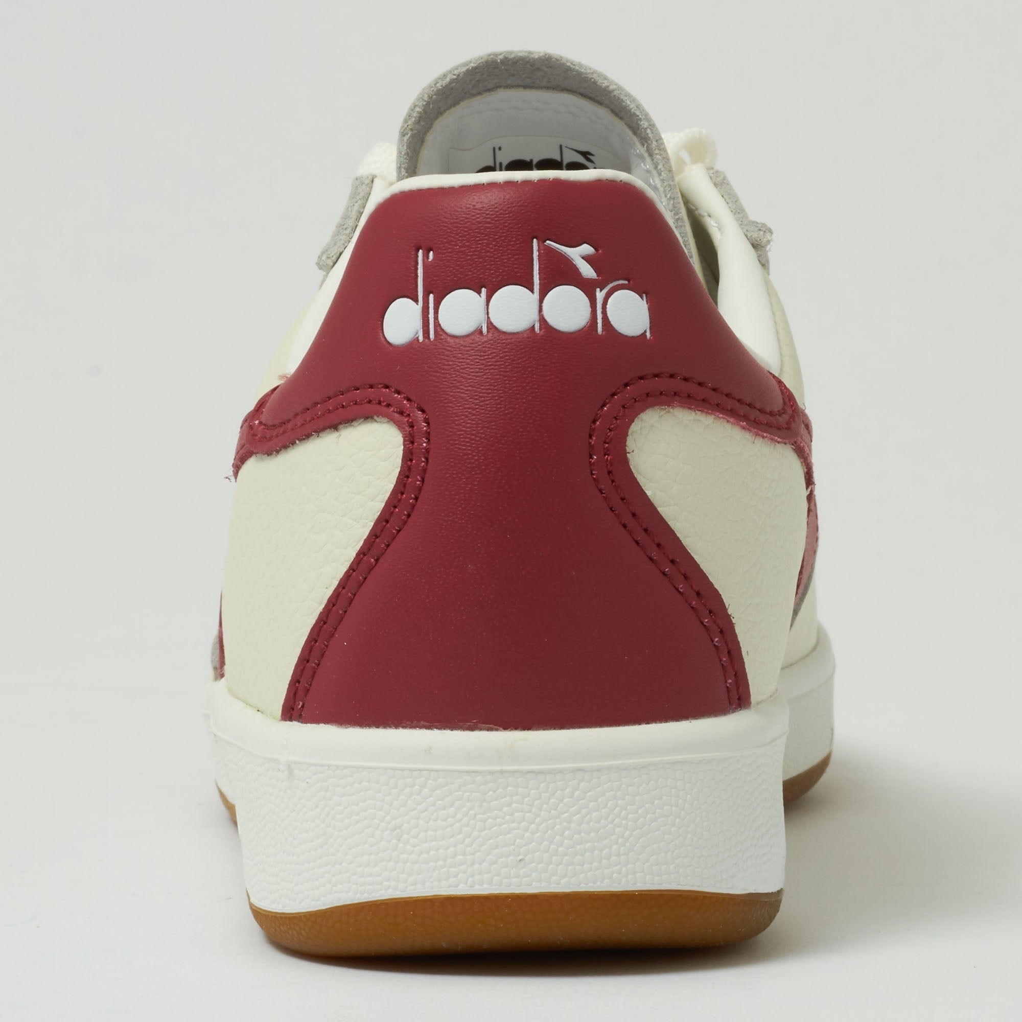 Diadora Borg Elite - White & Tibetan Red