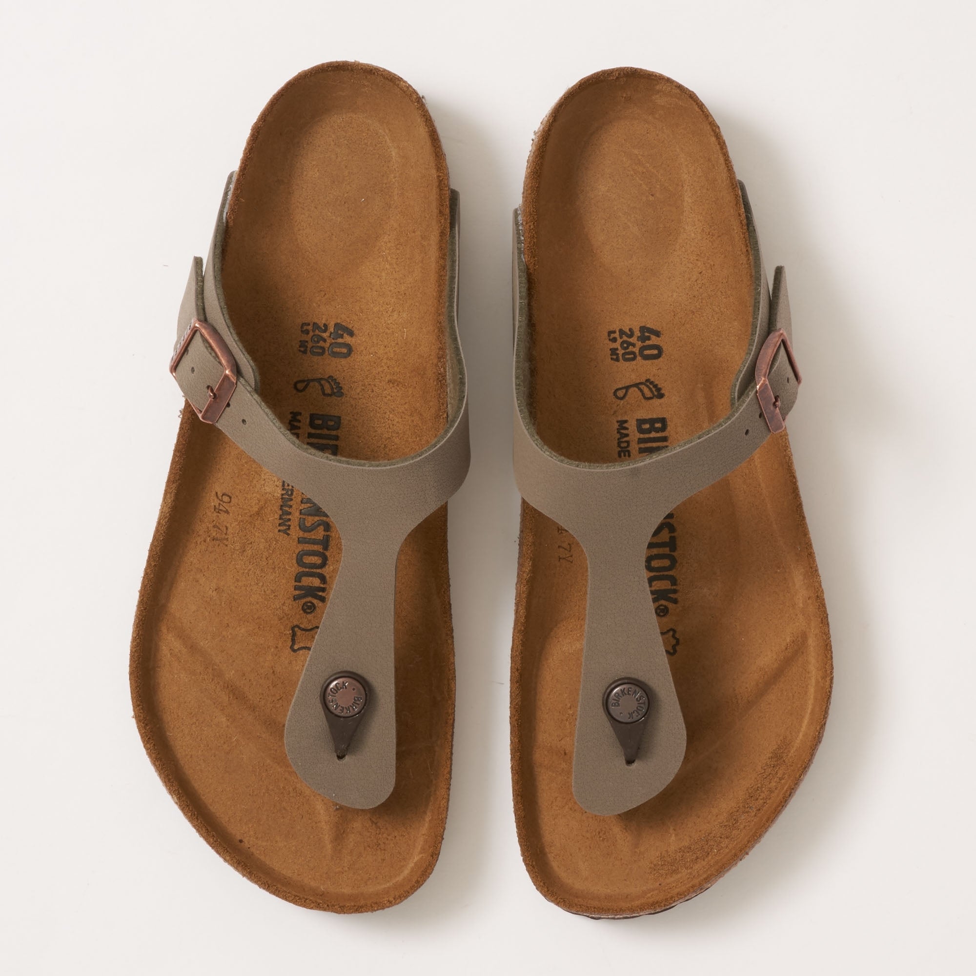 Birkenstock Stone Gizeh Sandals