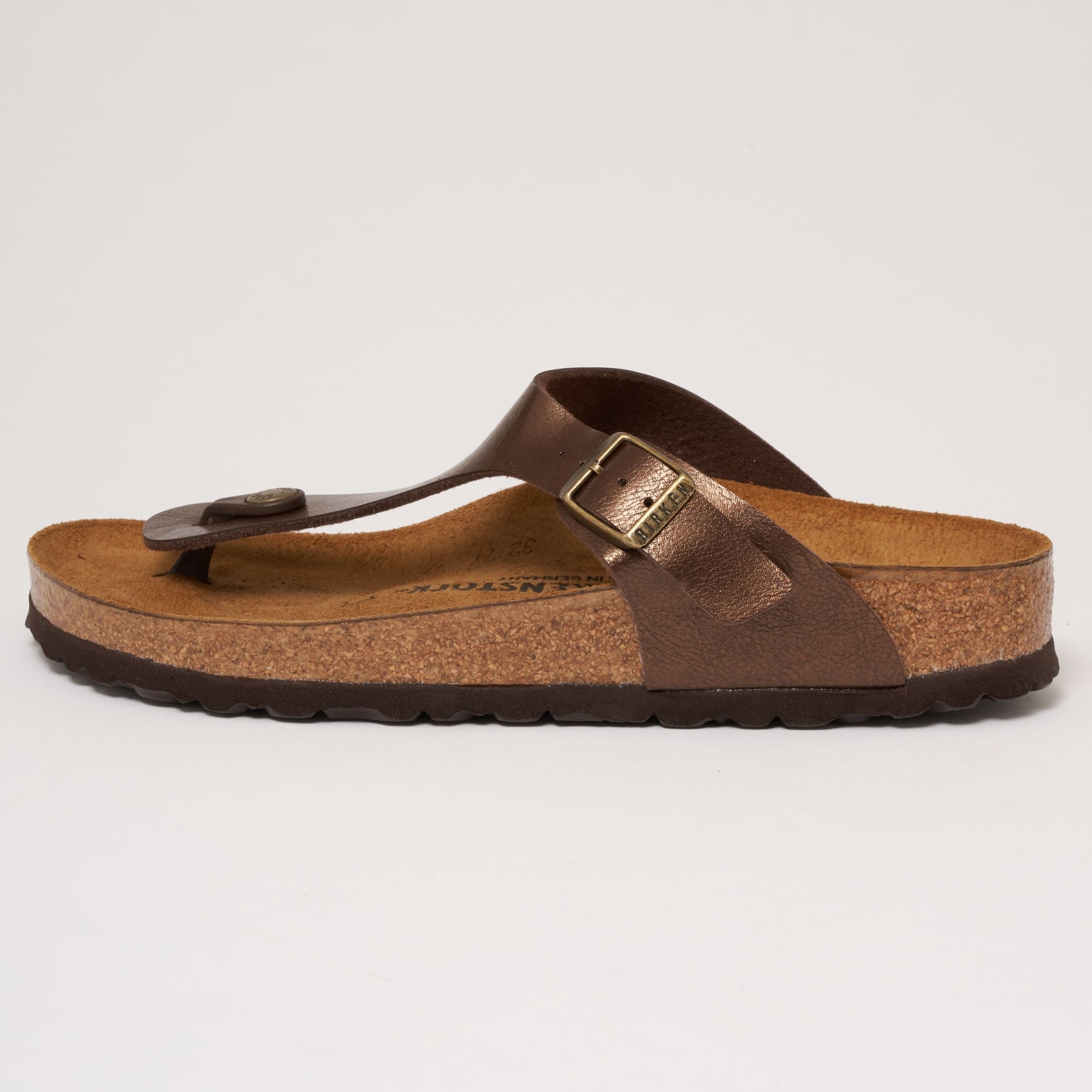 Birkenstock Womens Graceful Toffee Gizeh Sandals