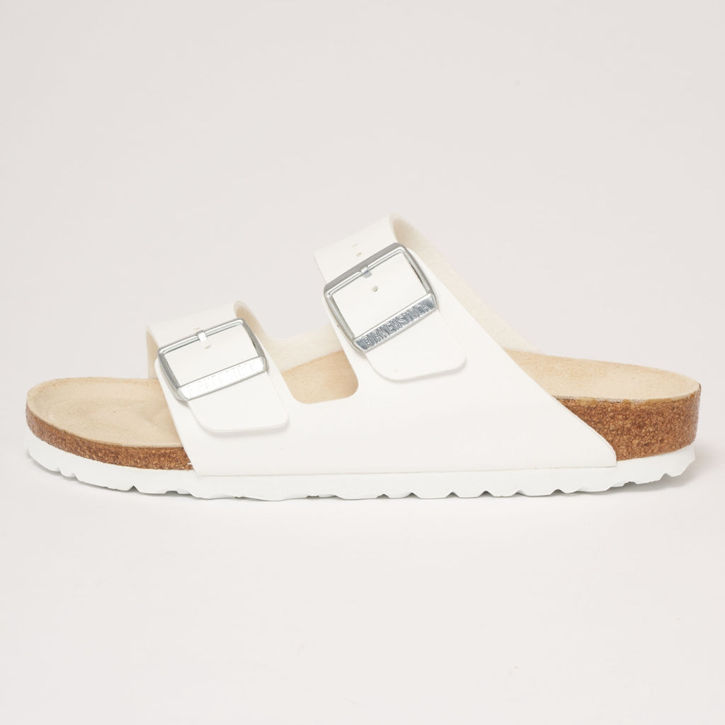 Birkenstock Womens White Arizona Sandals